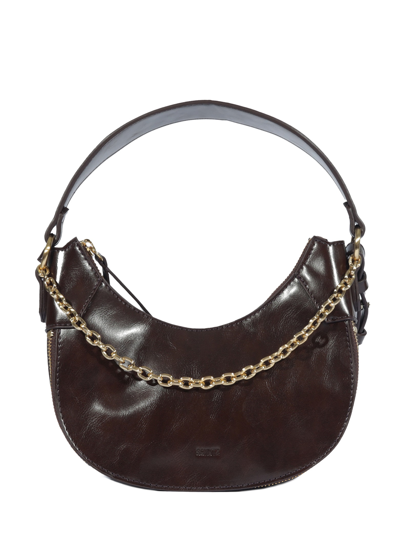 Bolsa Pequena Napa Madrid Oth Marrom Schutz