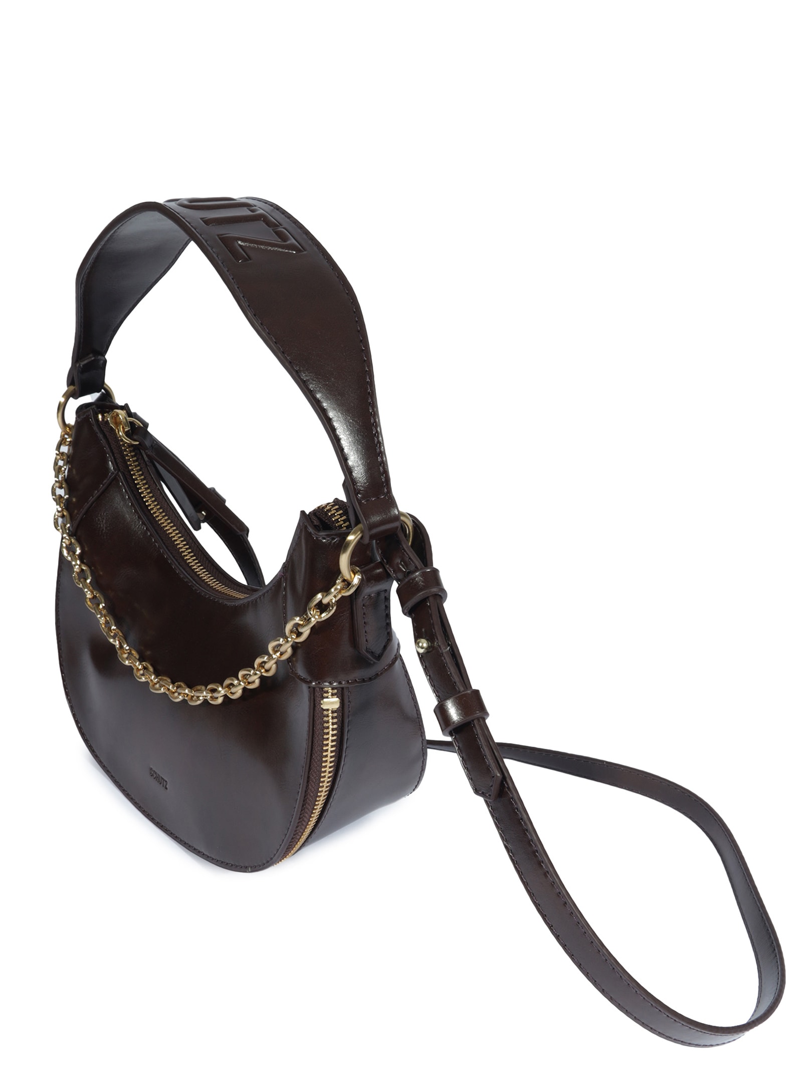 Bolsa Pequena Napa Madrid Oth Marrom Schutz