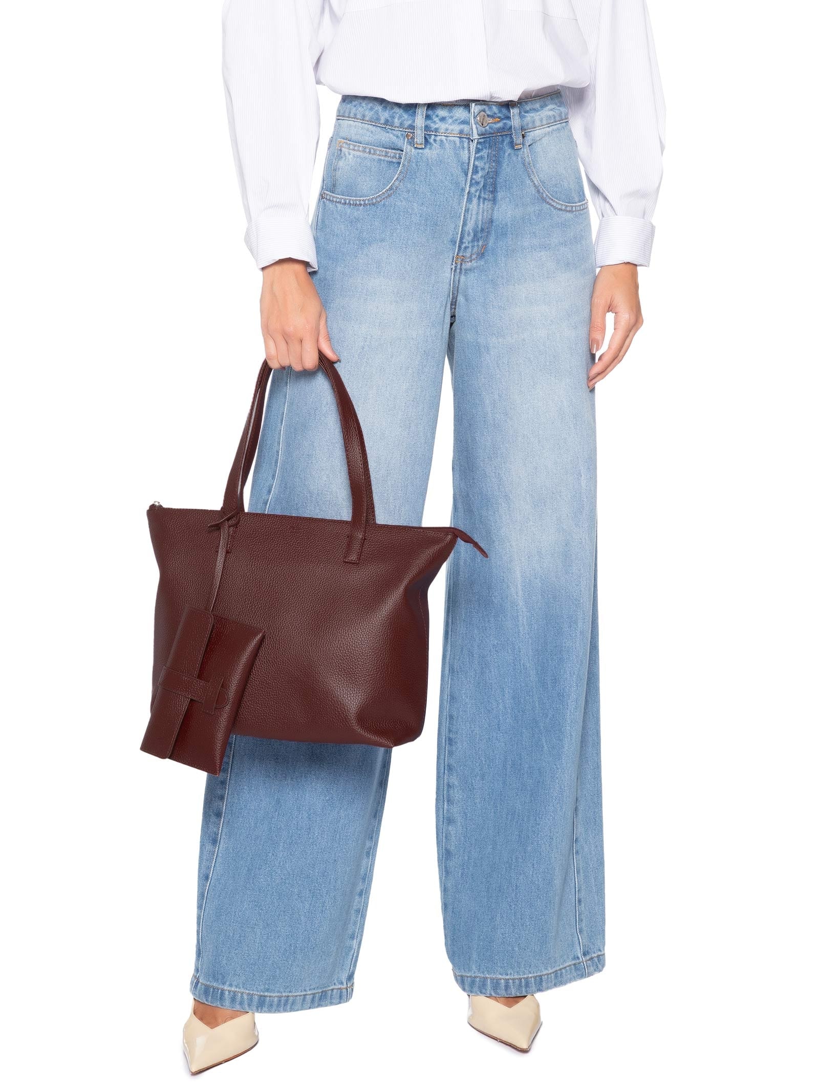 Bolsa Shopping Feminina Vermelho Arezzo