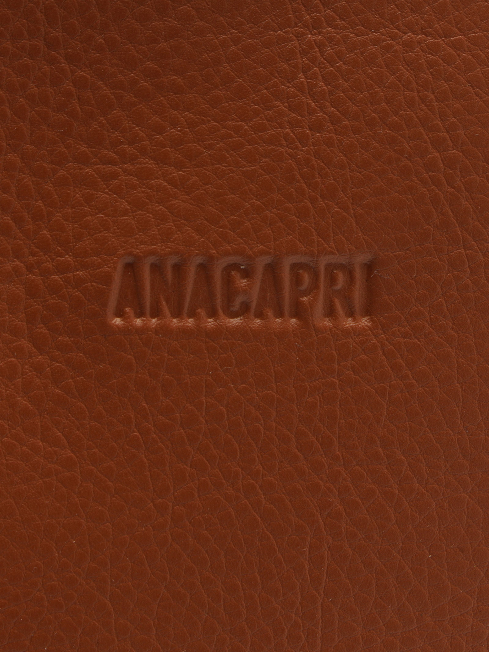 Bolsa Shopping Marrom Pouch Grande Marrom Anacapri