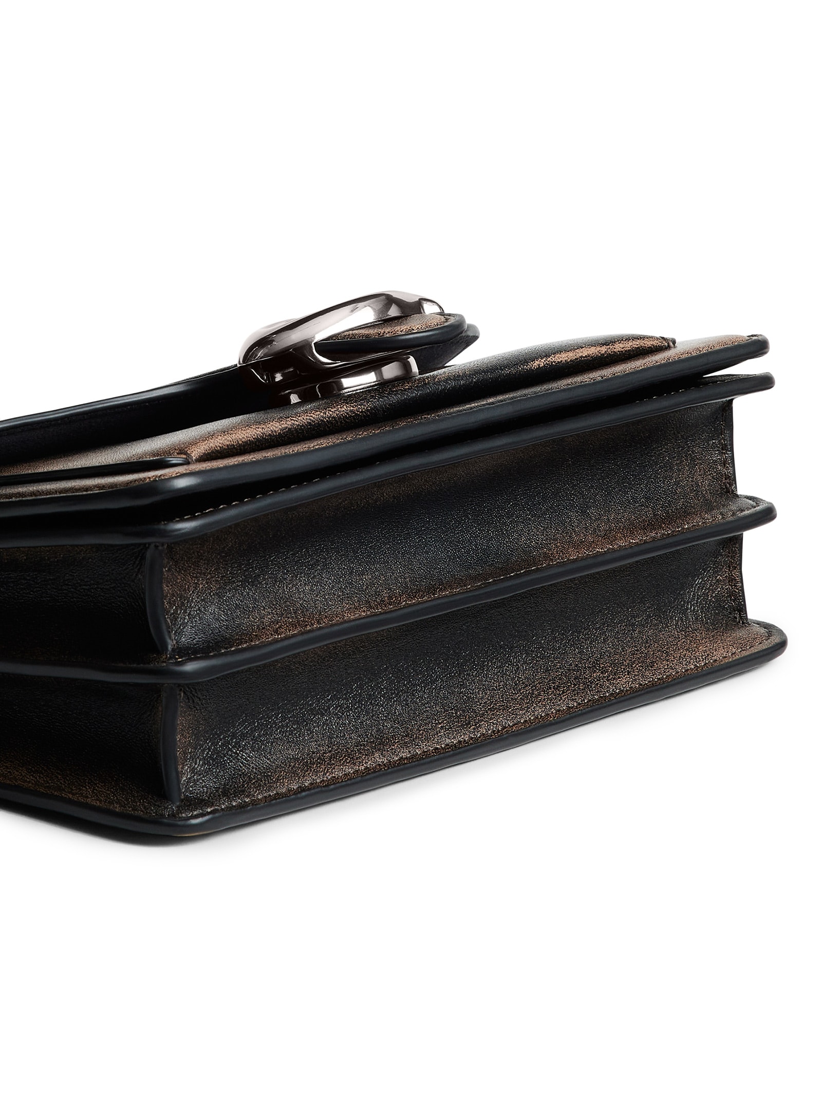 Bolsa Tabby Shoulder 20 Loved Leather Wi Feminina  Preto Coach