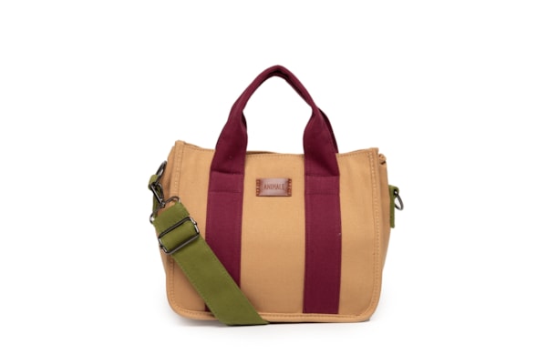 Bolsa Térmica Color Block - Bege