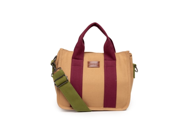 Bolsa Térmica Color Block - Bege