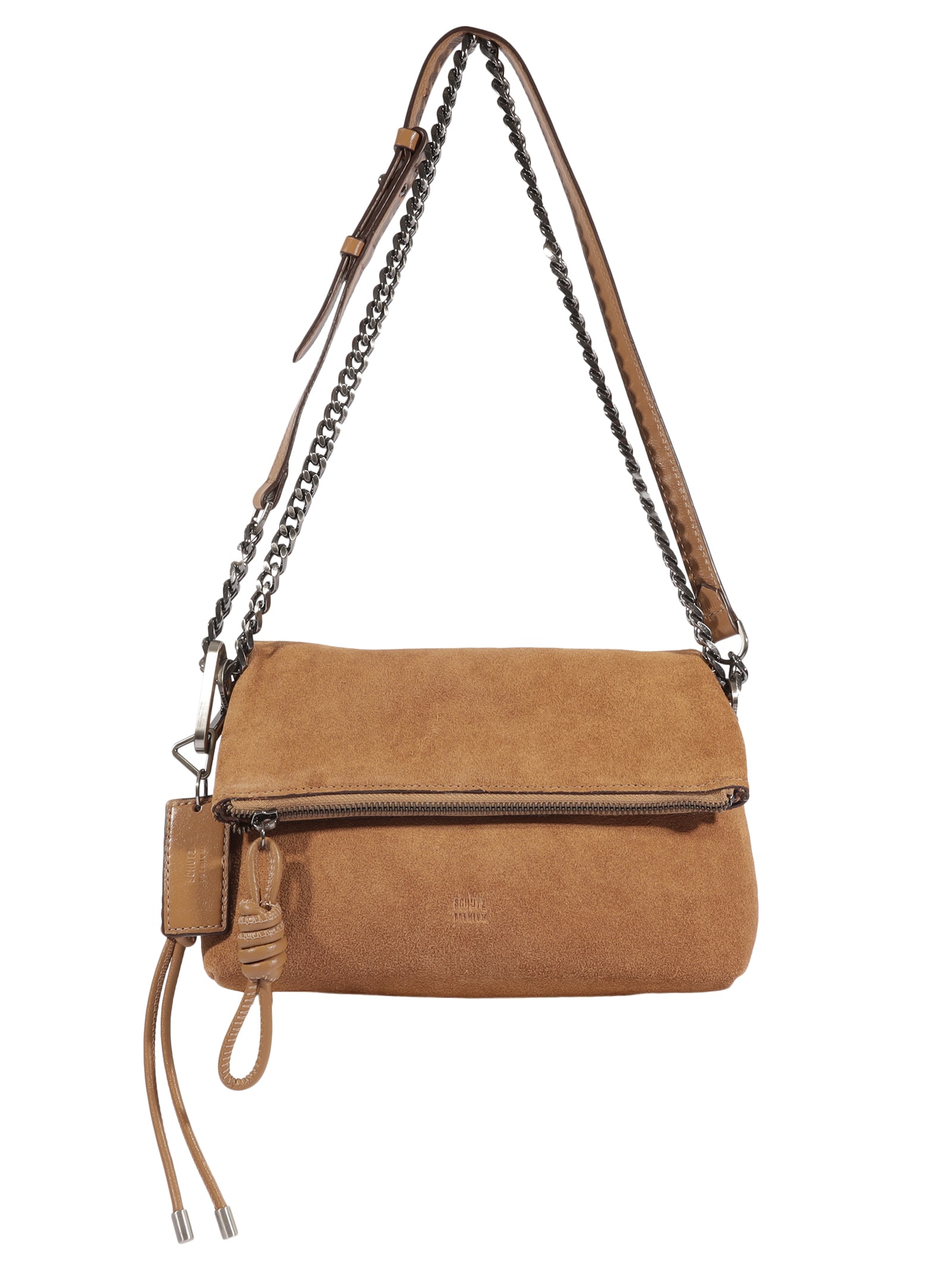 Bolsa Tiracolo Crossbody Elliot Pequena Couro Marrom Schutz