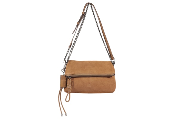 Bolsa Tiracolo Crossbody Elliot Pequena Couro - Marrom