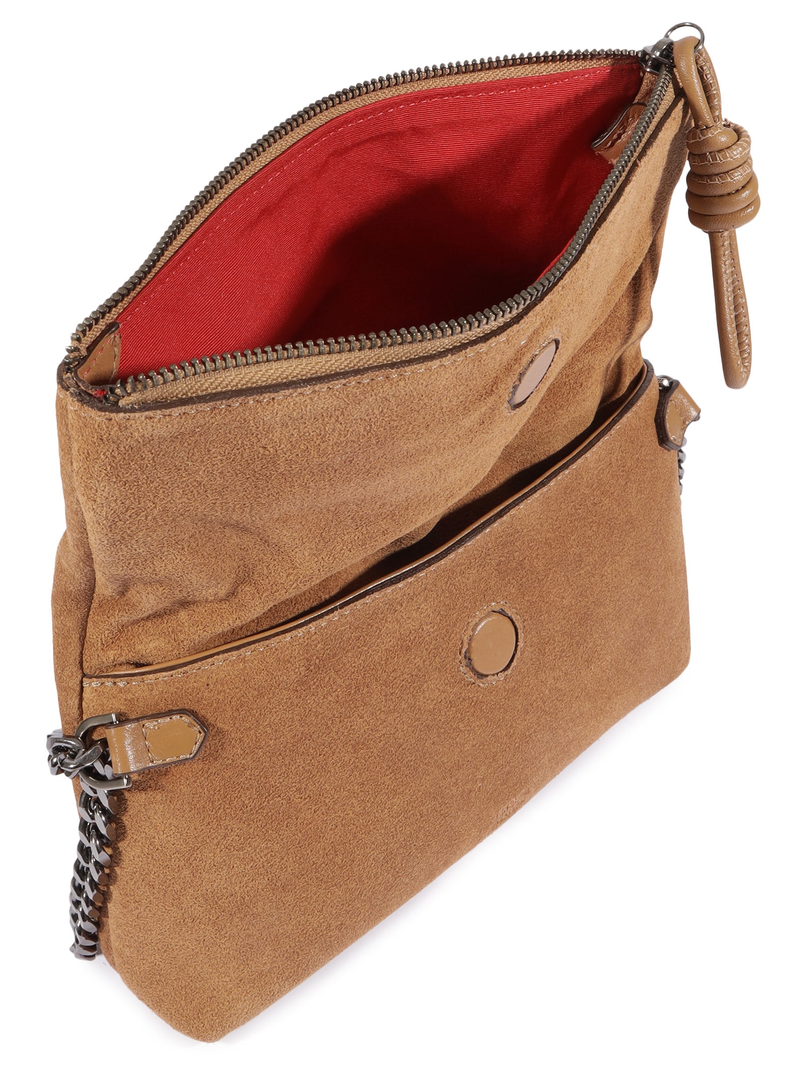 Bolsa Tiracolo Crossbody Elliot Pequena Couro Marrom Schutz