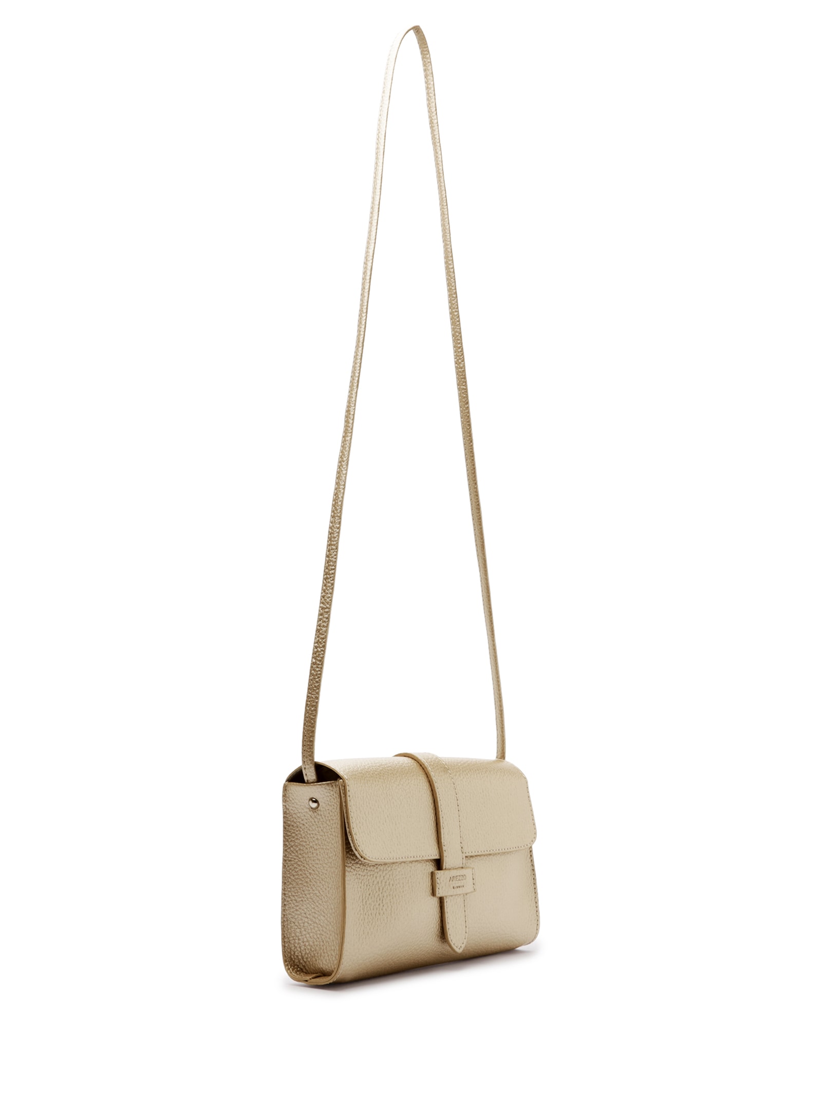 Bolsa Tiracolo Feminina Dourado Arezzo