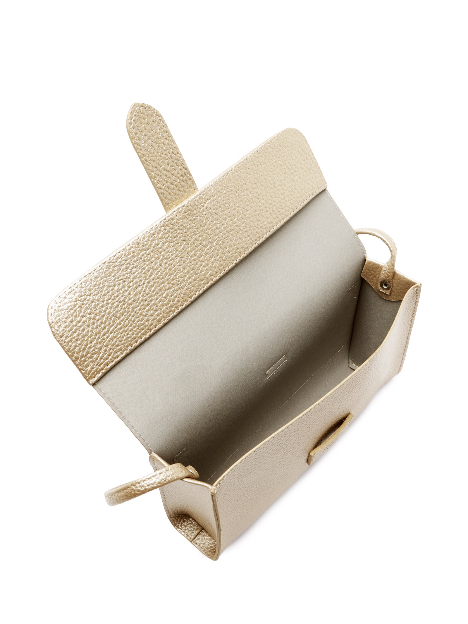 Bolsa Tiracolo Feminina Dourado Arezzo