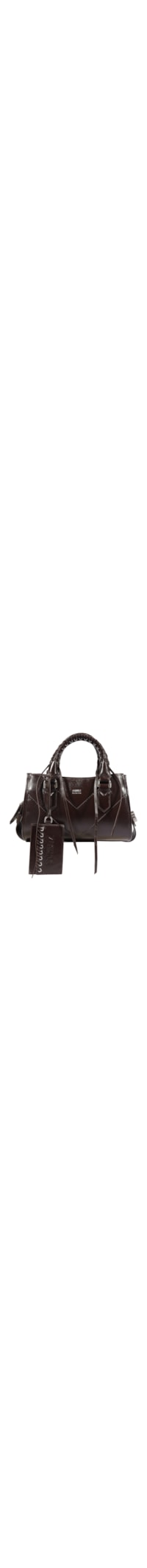 Bolsa Tiracolo Feminina Média - Marrom