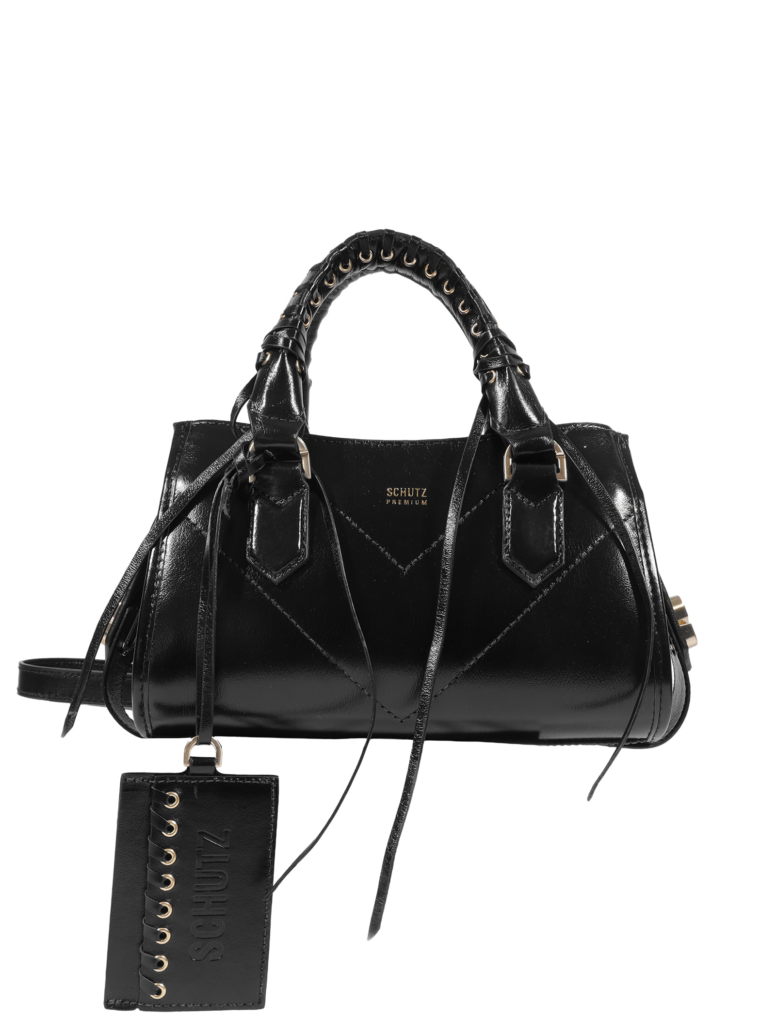 Bolsa Tiracolo Feminina Média Preto Schutz