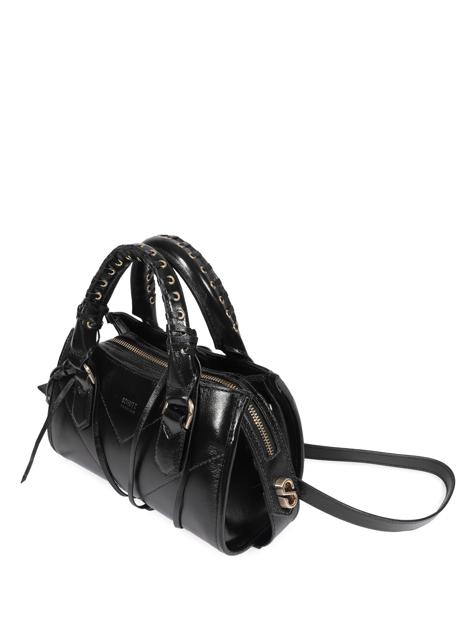 Bolsa Tiracolo Feminina Média Preto Schutz