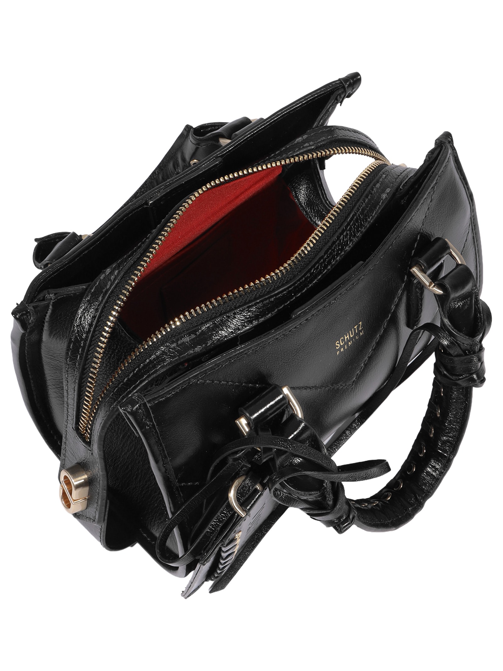 Bolsa Tiracolo Feminina Média Preto Schutz