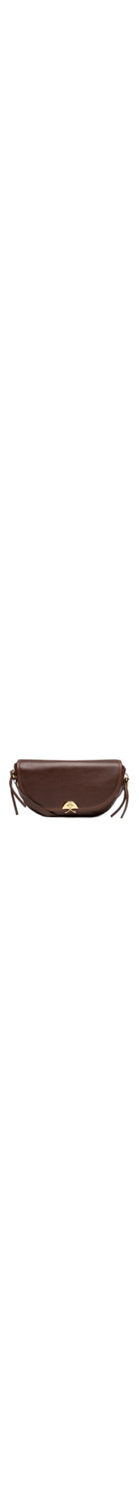 Bolsa Tiracolo Feminina Média Sândalo - Marrom