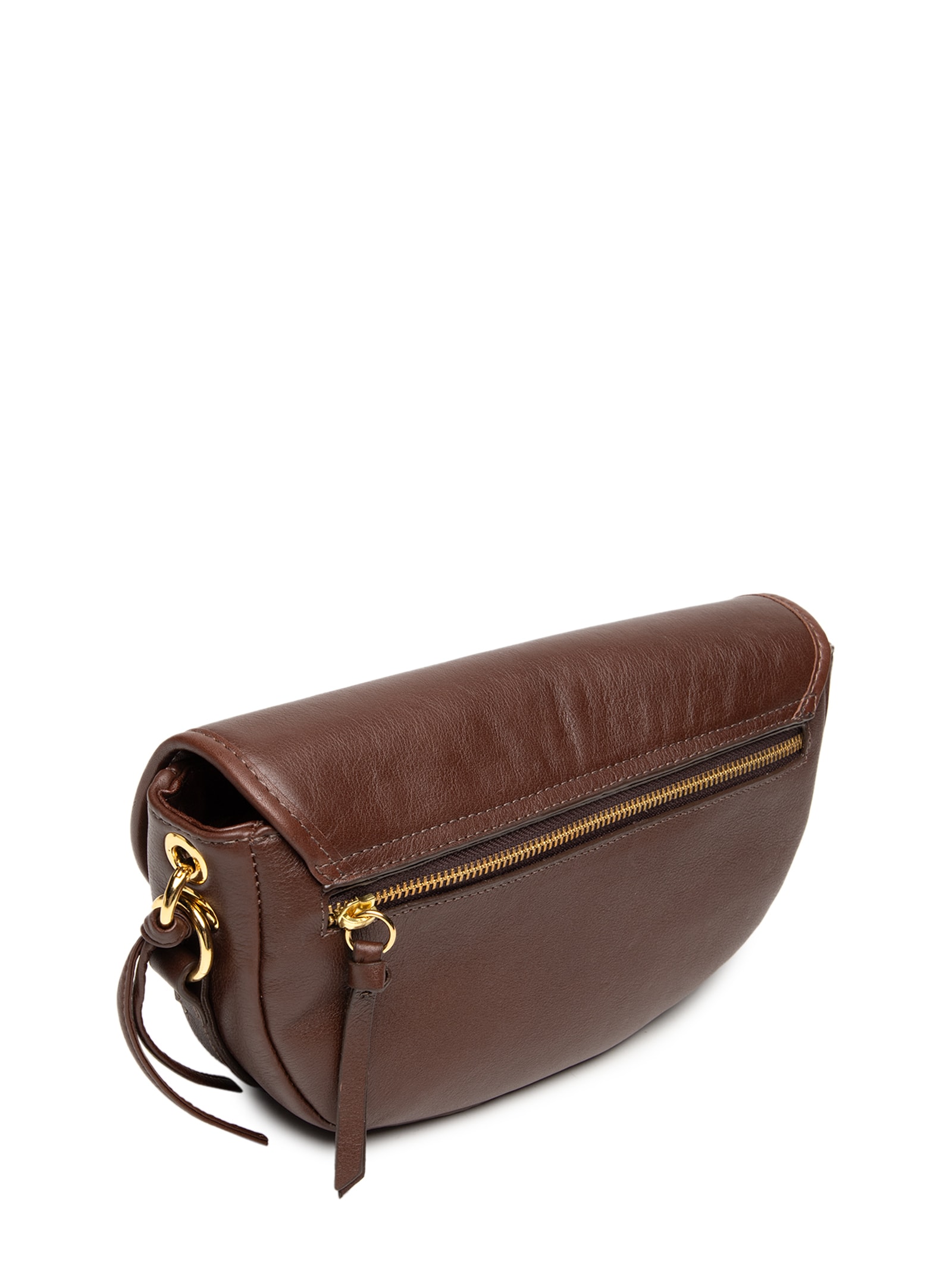 Bolsa Tiracolo Feminina Média Sândalo Marrom Luiza Barcelos