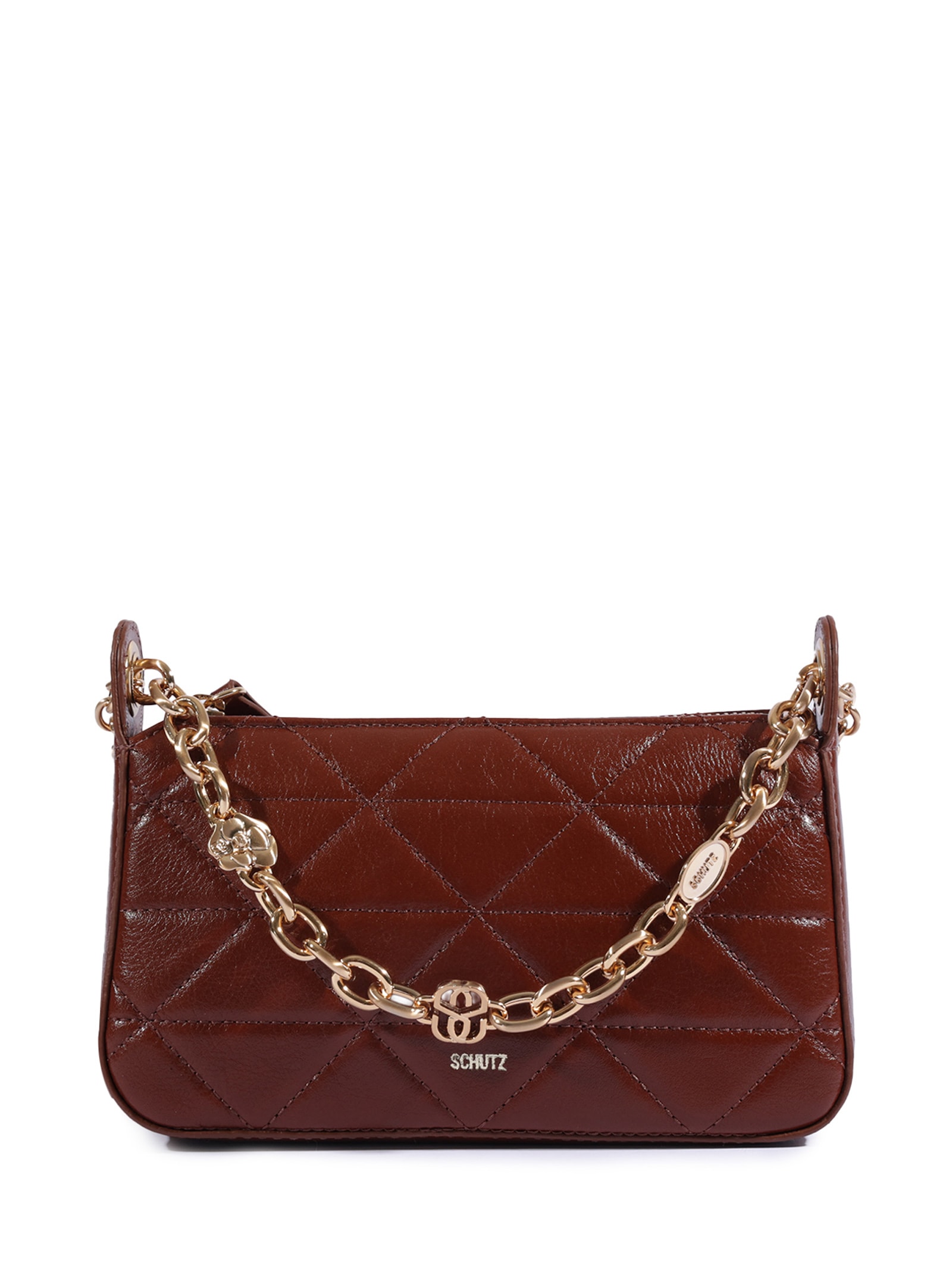 Bolsa Tiracolo Feminina Pequena Marrom Schutz