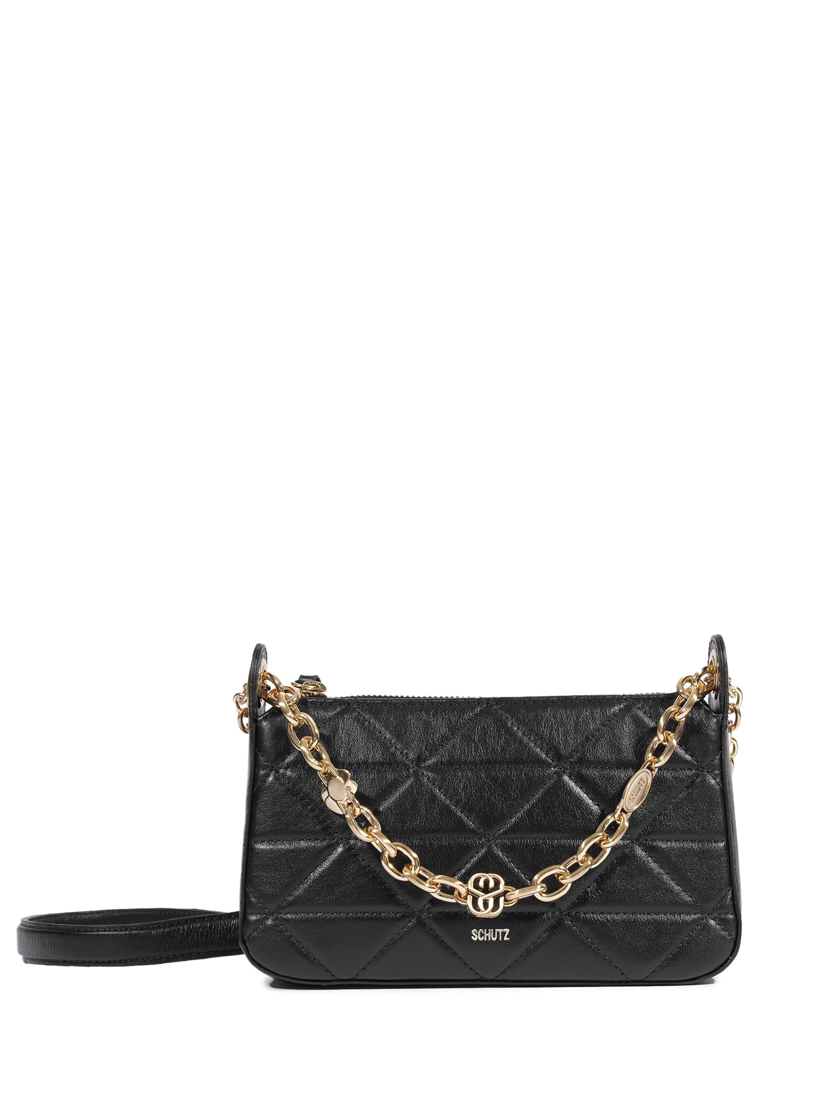 Bolsa Tiracolo Feminina Pequena Preta Schutz