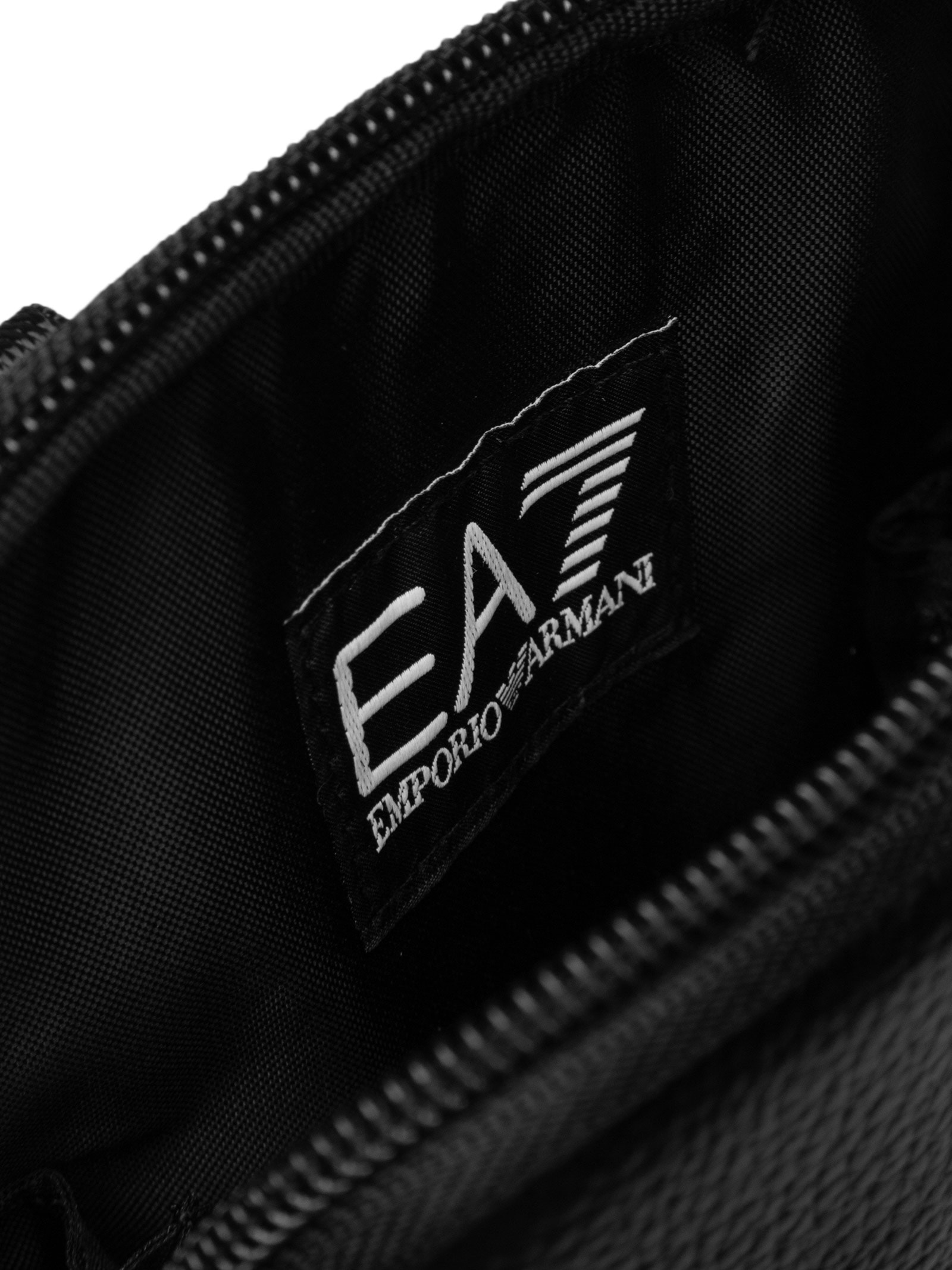 Bolsa Tiracolo Masculina Logo EA7 – Preto Ea7 Emporio Armani