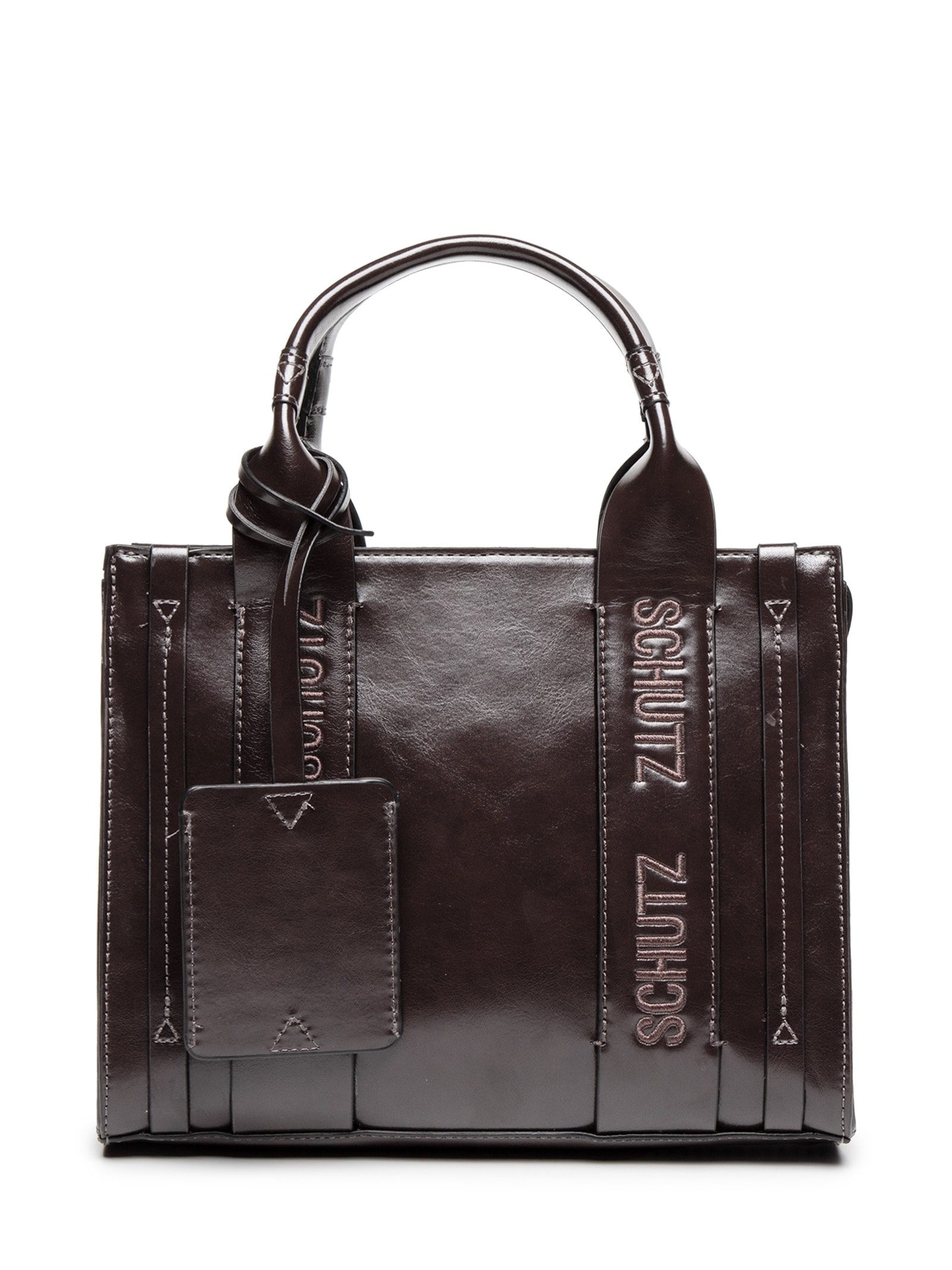 Bolsa Tiracolo Média Feminina Marrom Schutz