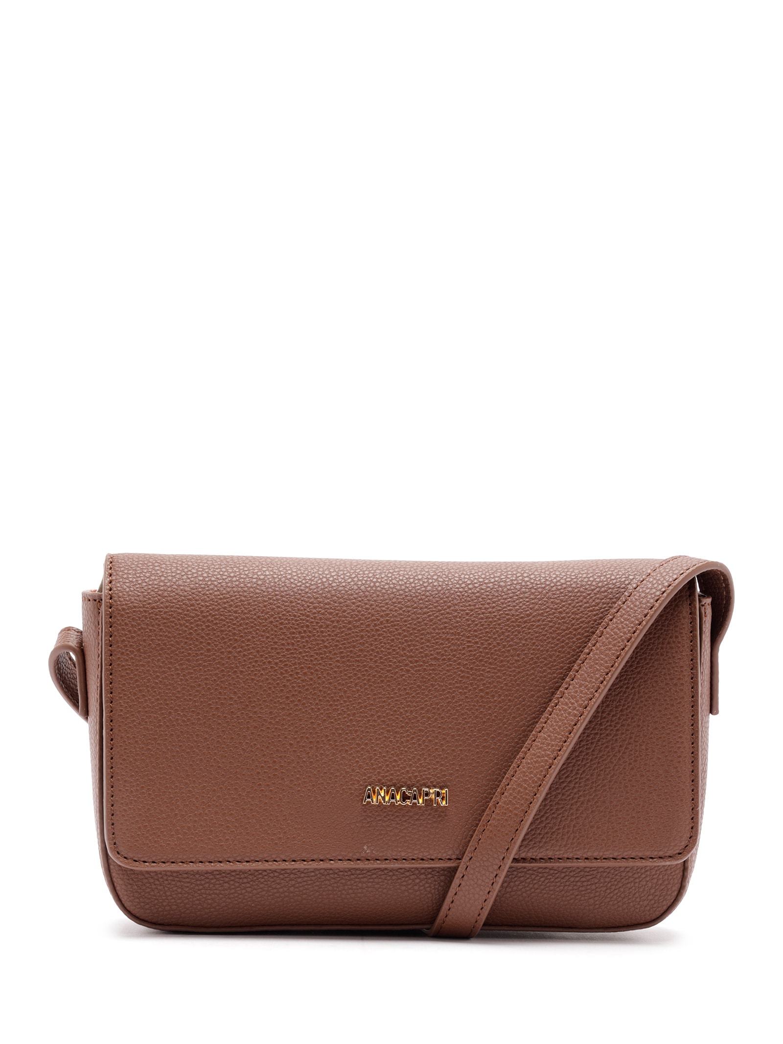 Bolsa Tiracolo Pequena Feminina Marrom Anacapri