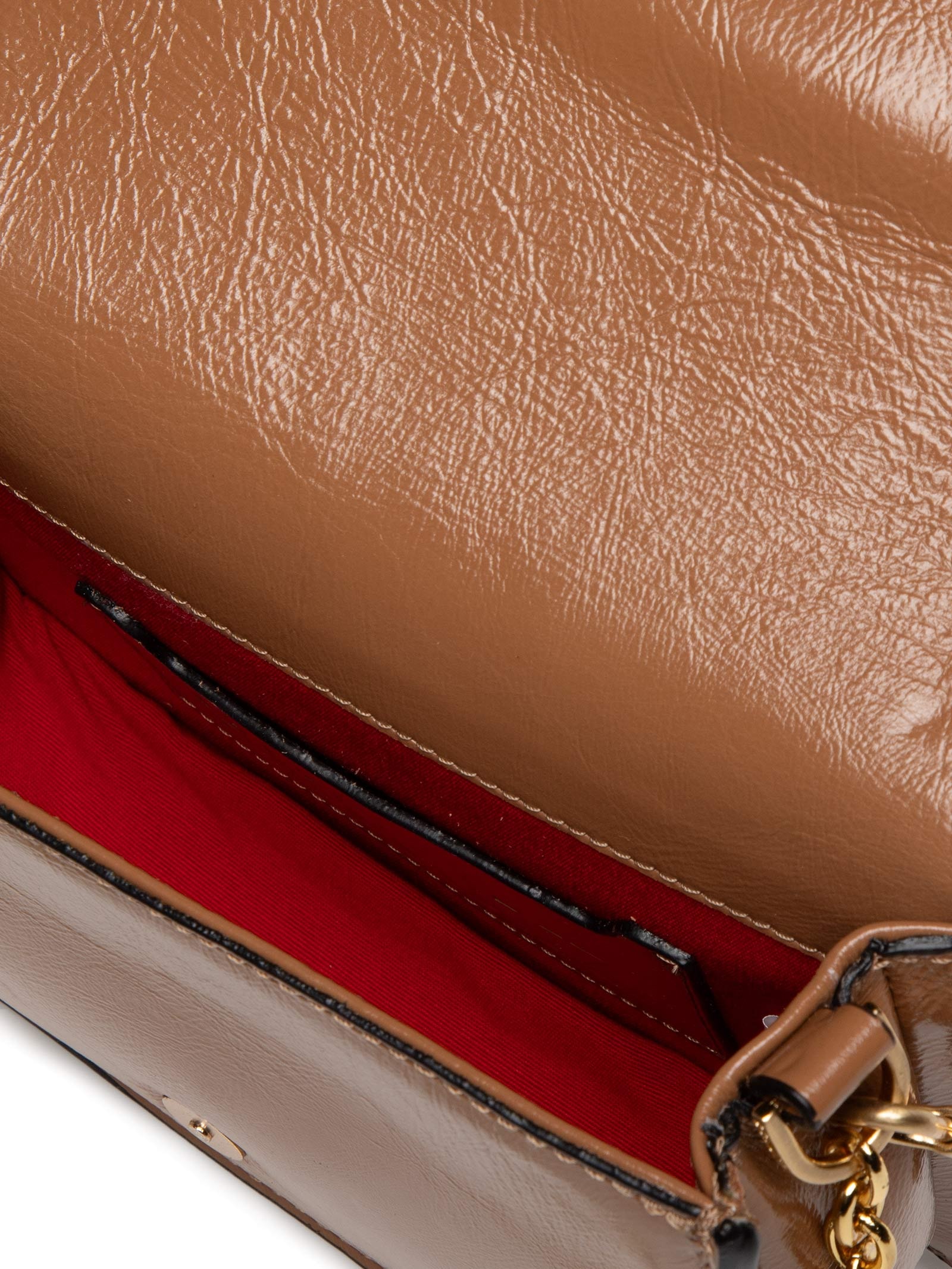 Bolsa Tiracolo Pequena Feminina Marrom Schutz