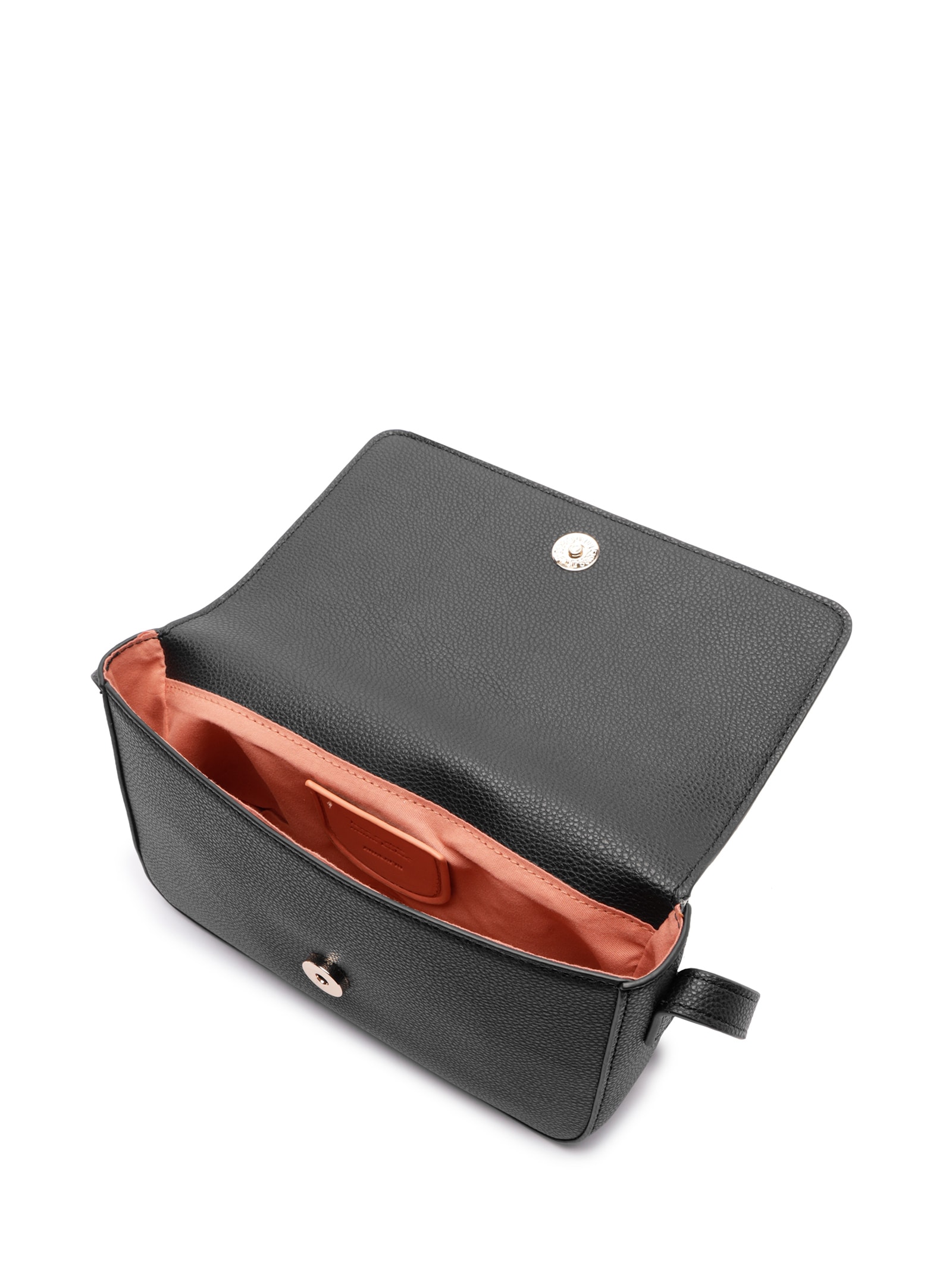 Bolsa Tiracolo Pequena Feminina Preto Anacapri