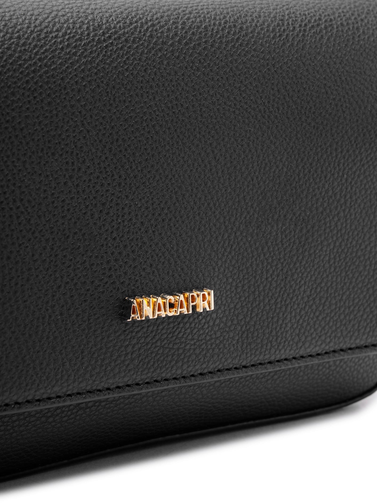 Bolsa Tiracolo Pequena Feminina Preto Anacapri