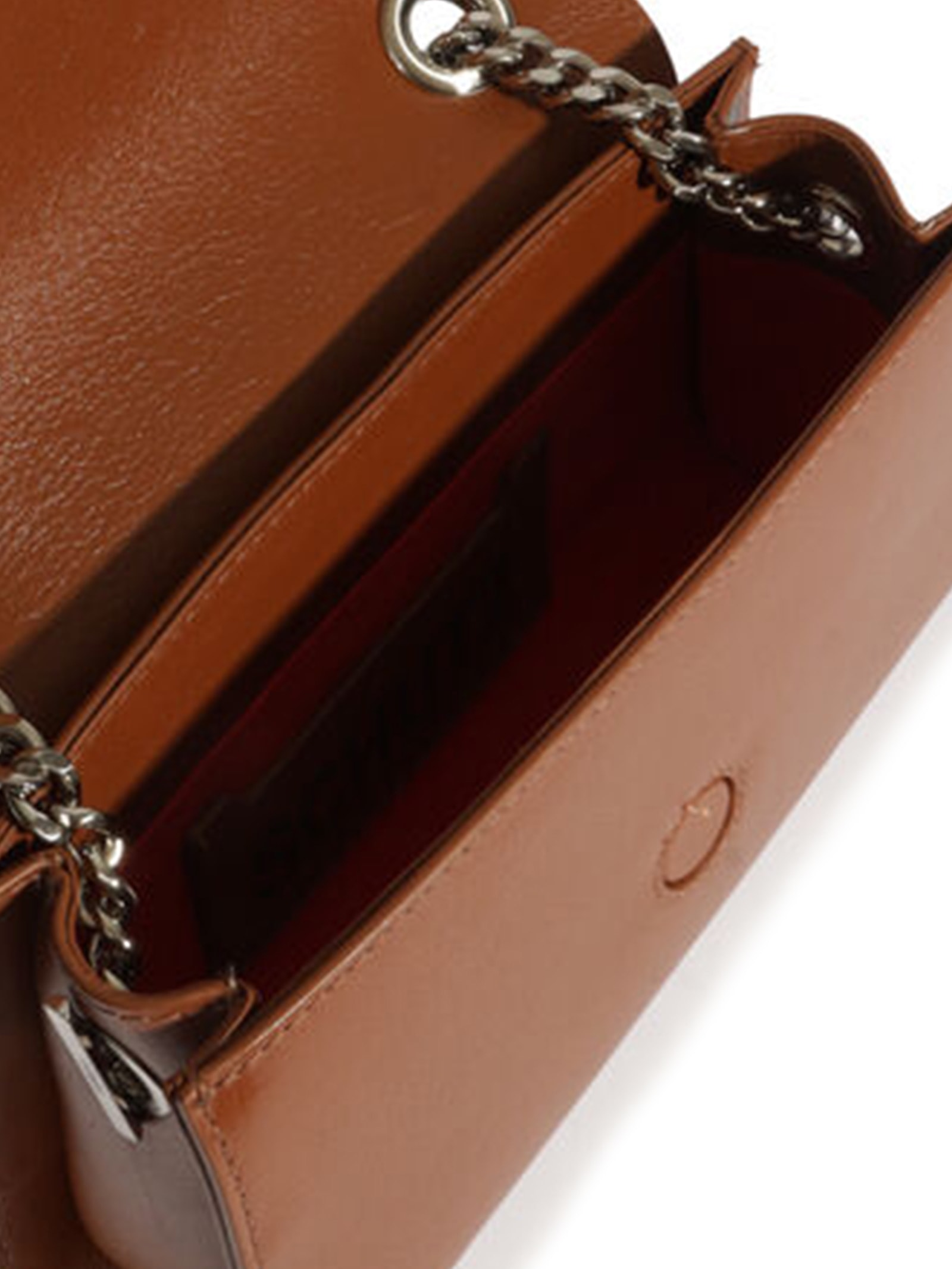 Bolsa Tirocolo Pequena Cally Couro Marrom Schutz