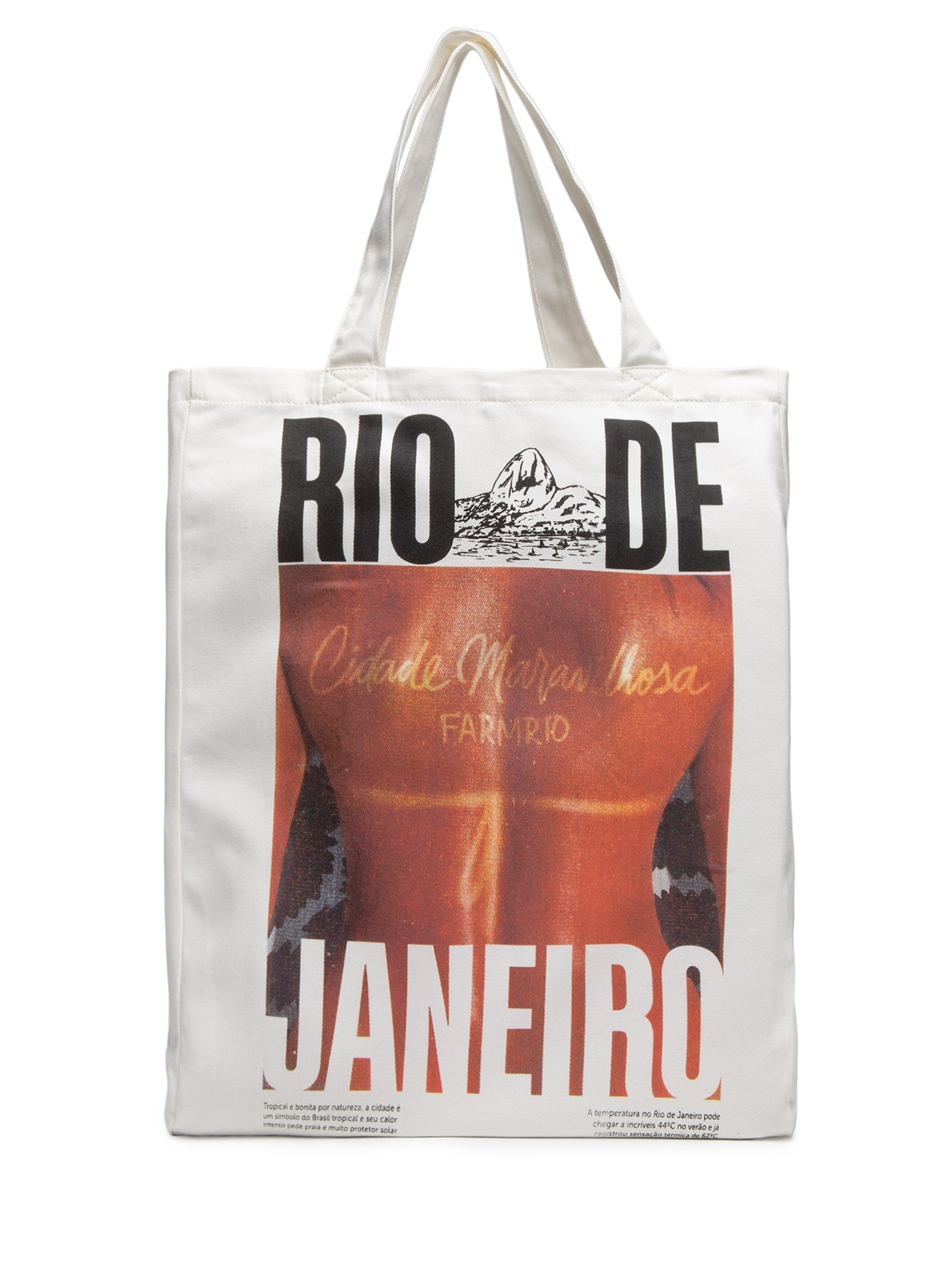 Bolsa Tote Bag Feminina Marquinha Off White Farm