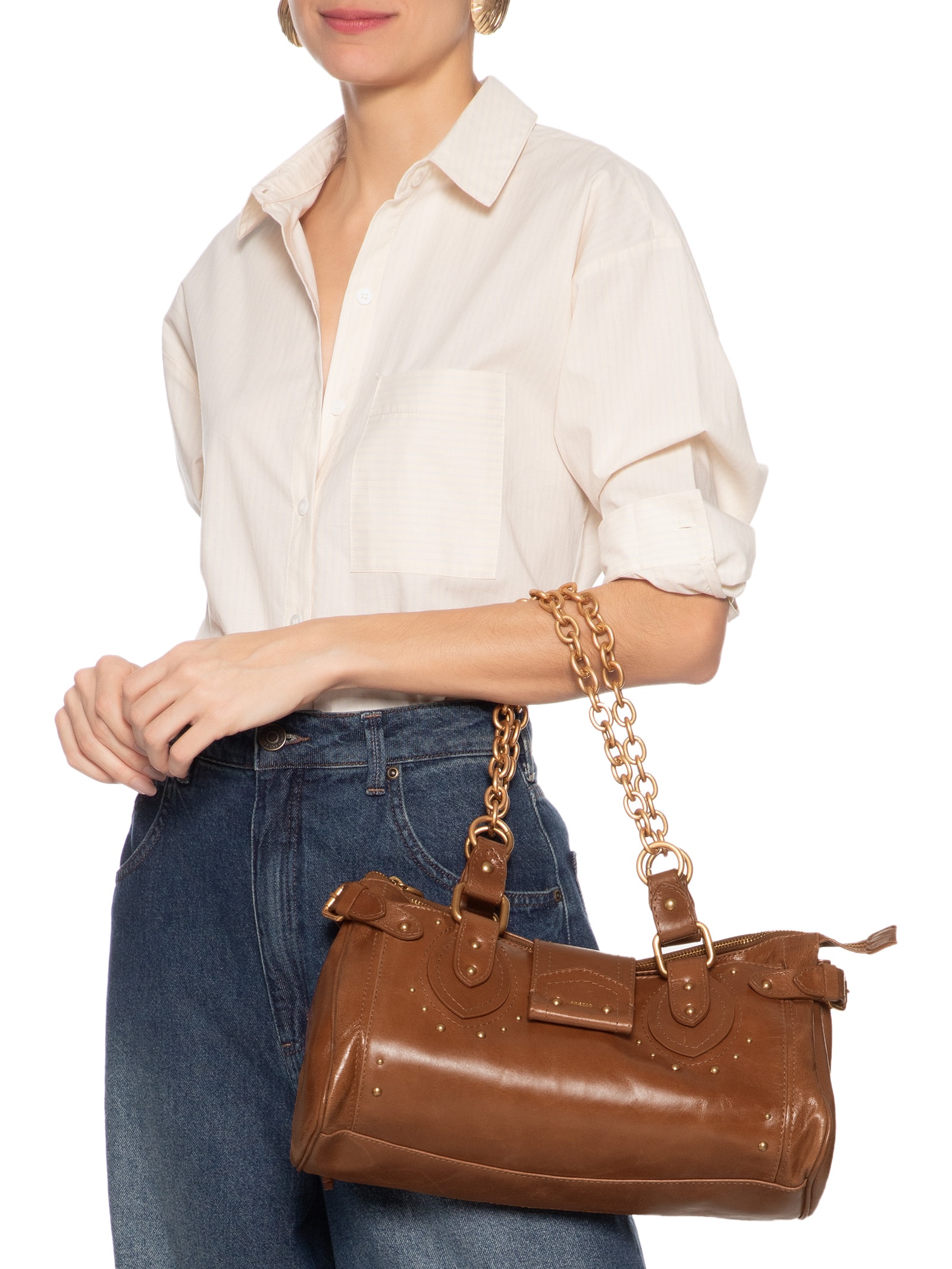 Bolsa Tote Feminina Grande Marrom Arezzo