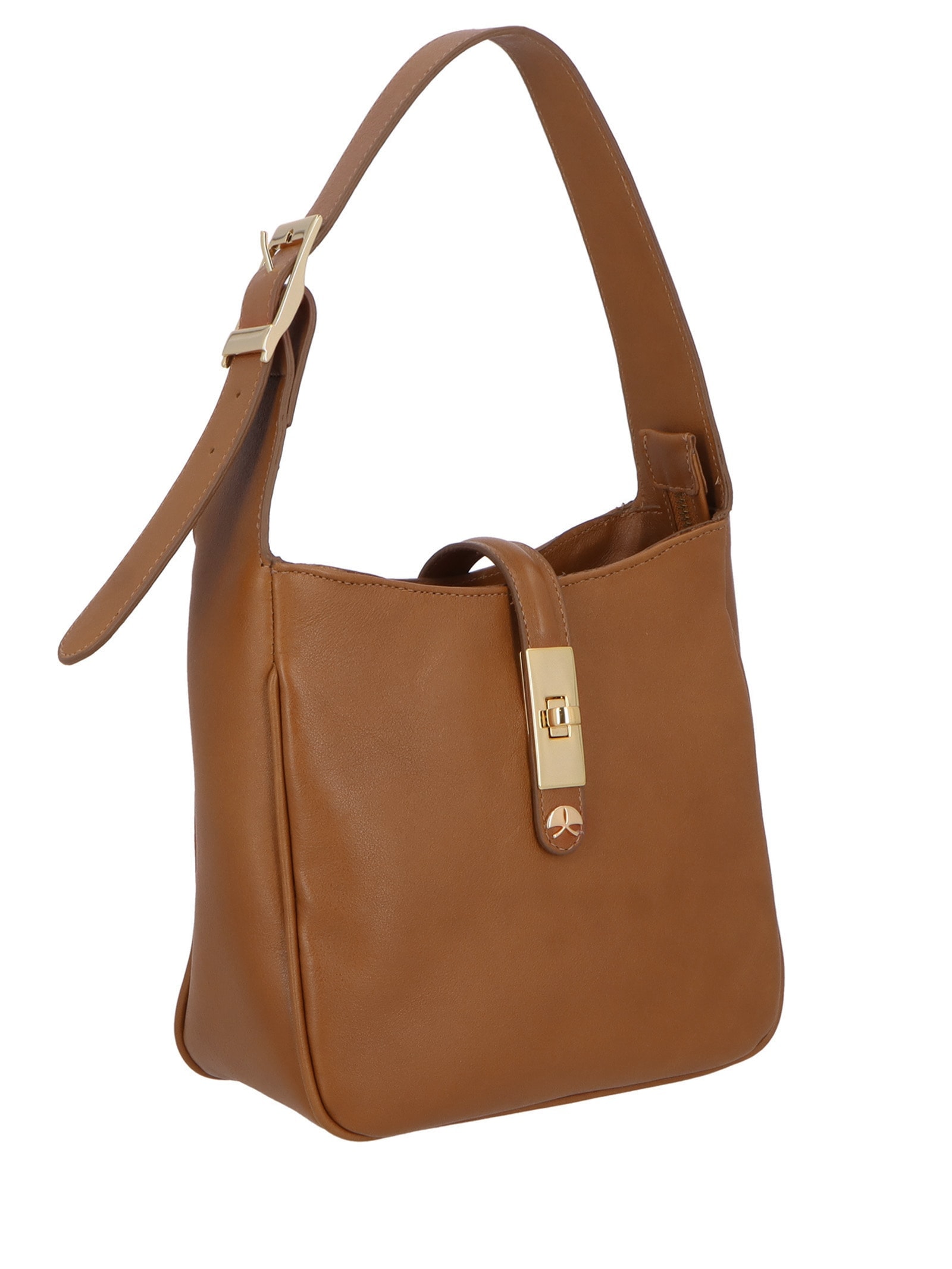 Bolsa Tote Feminina Pequena Marrom Luiza Barcelos