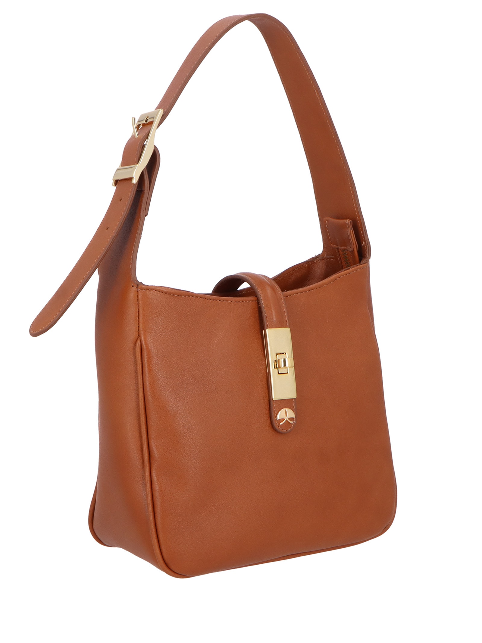 Bolsa Tote Feminina Pequena – Marrom Luiza Barcelos