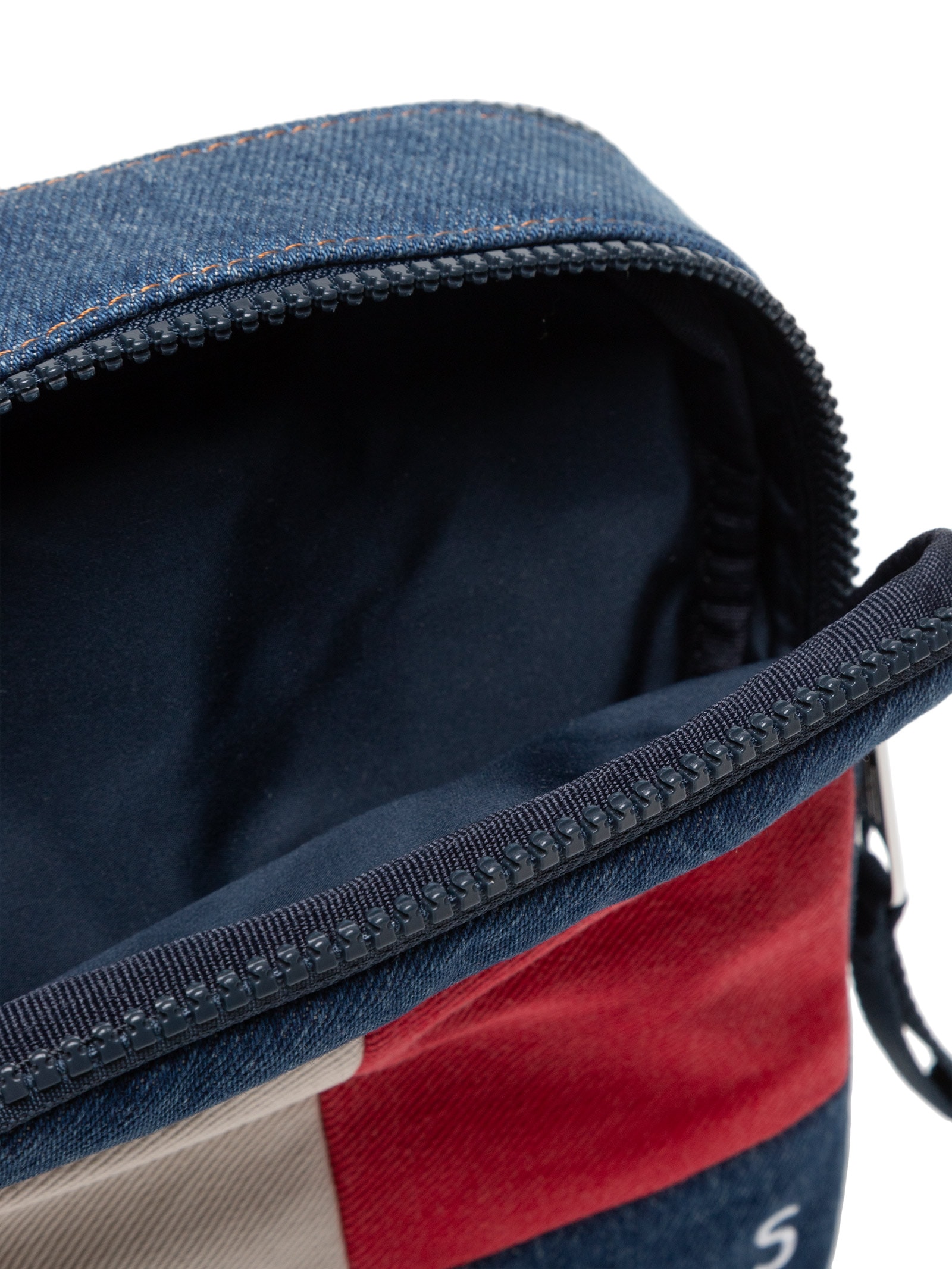 Bolsa Unissex Archive Denim Reporter Azul Tommy Jeans