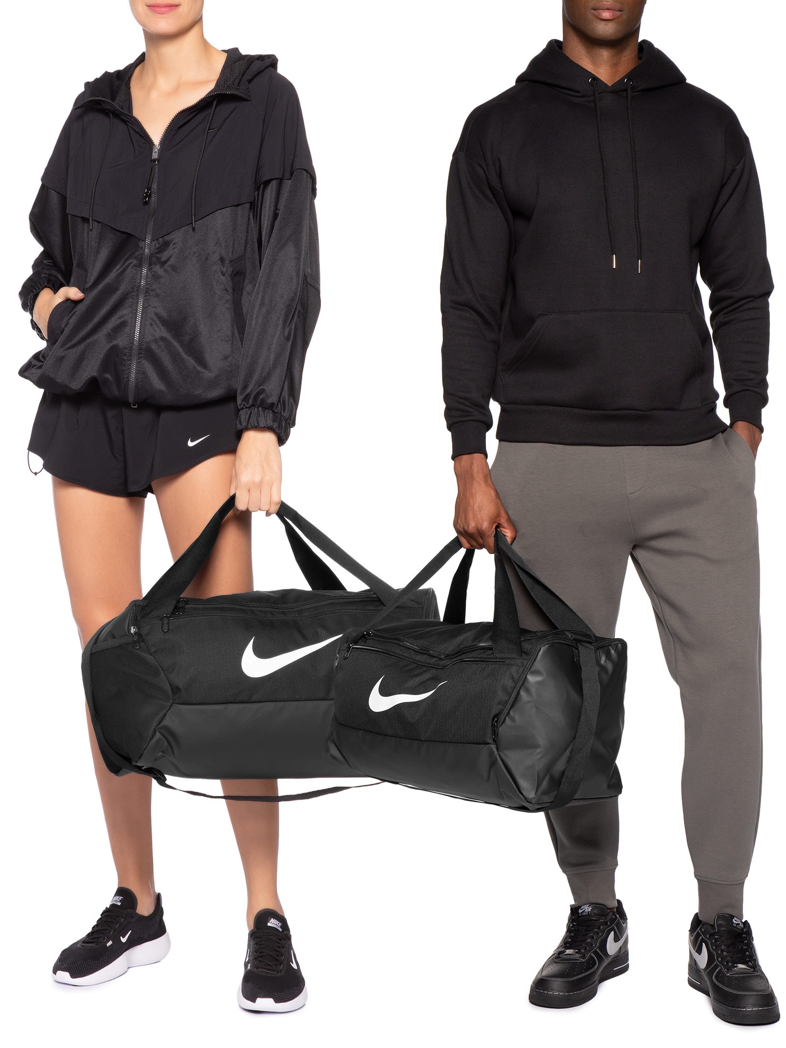 Bolsa Unissex Brasília (41L) Preto Nike