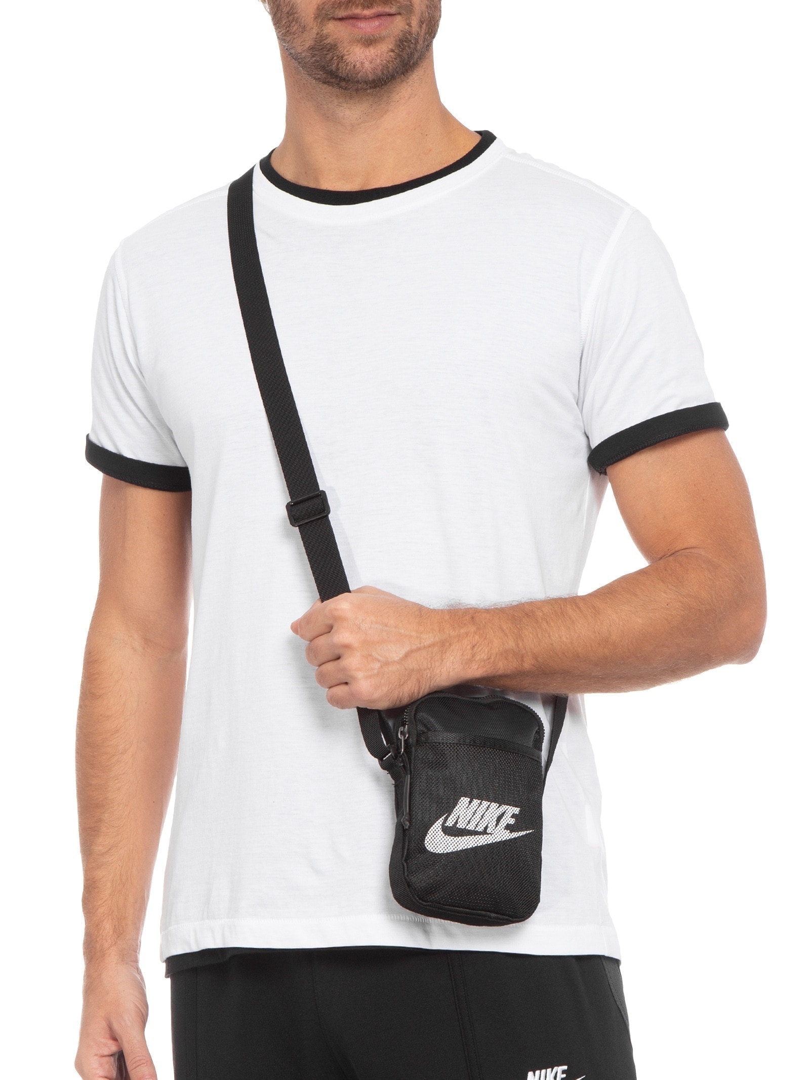 Bolsa Unissex Heritage Crossbody Preto Nike