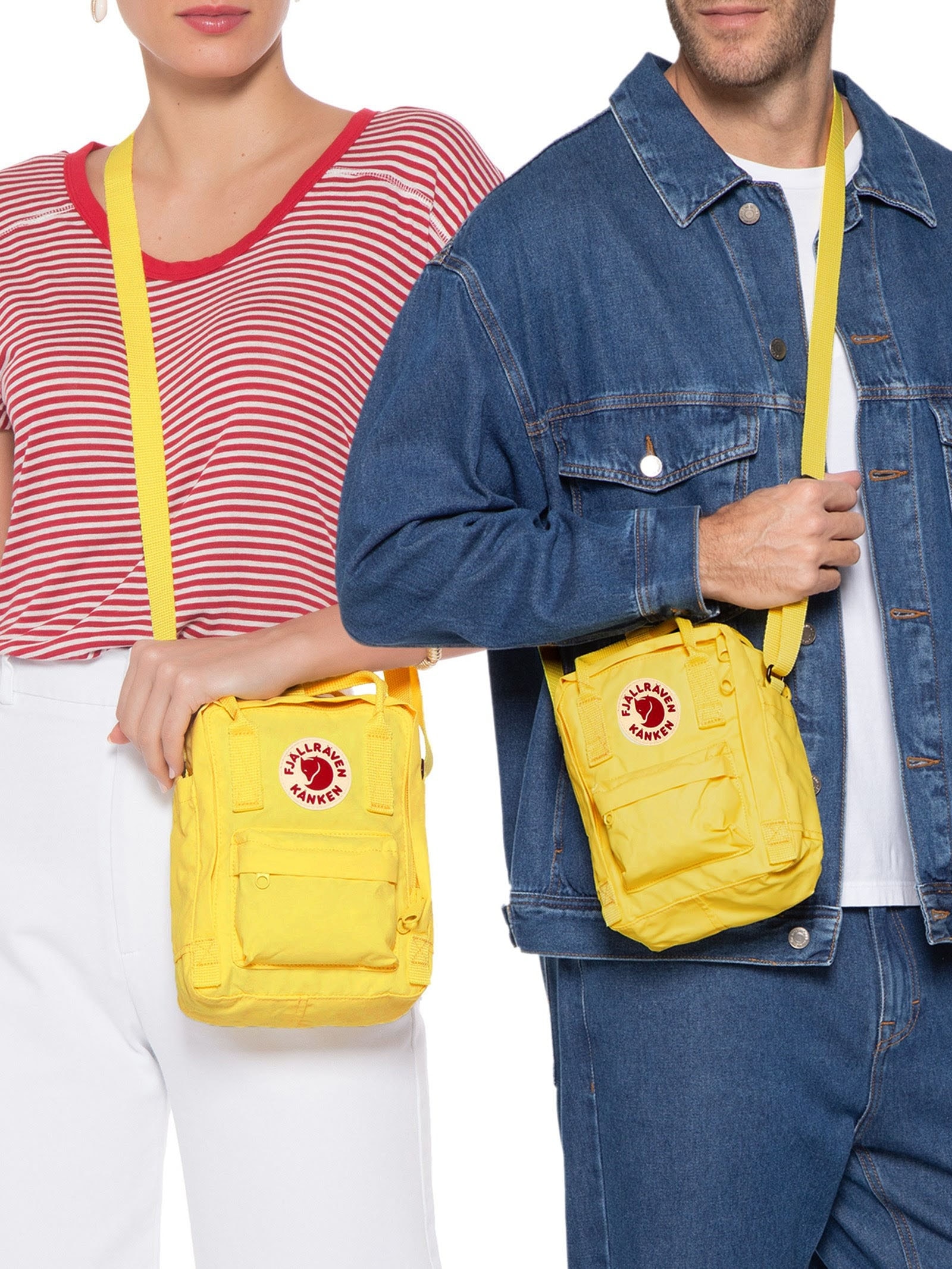 Bolsa Unissex Kånken Sling Amarelo Fjällräven