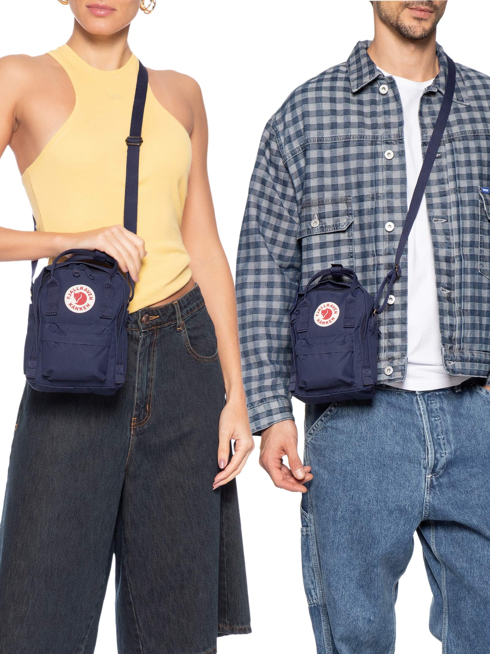 Bolsa Unissex Kånken Sling Roxo Fjällräven
