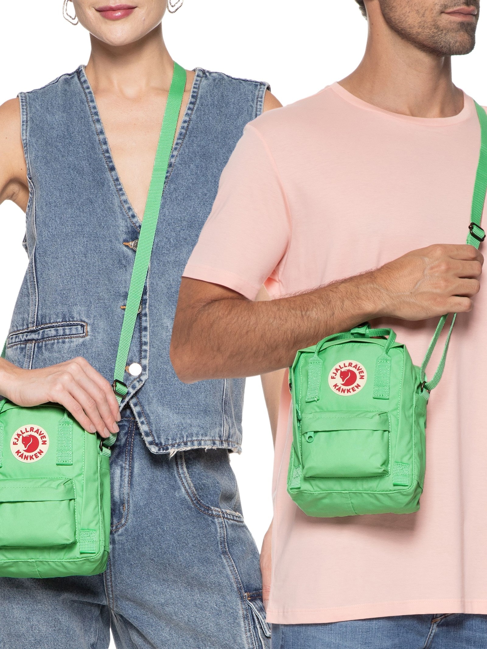 Bolsa Unissex Kånken Sling Verde Fjällräven