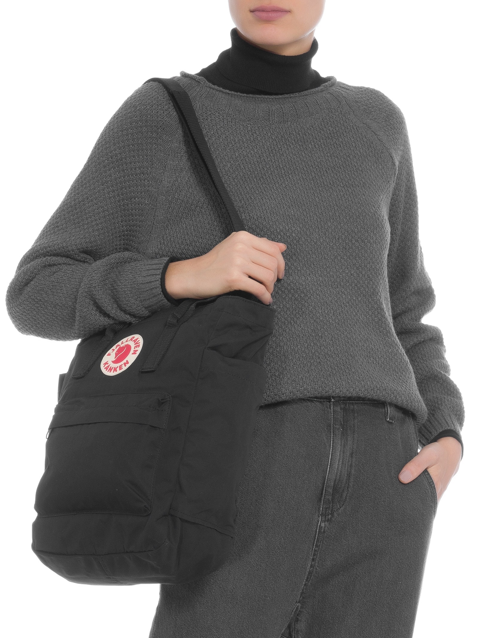 Bolsa Unissex Kånken Totepack Preto Fjällräven