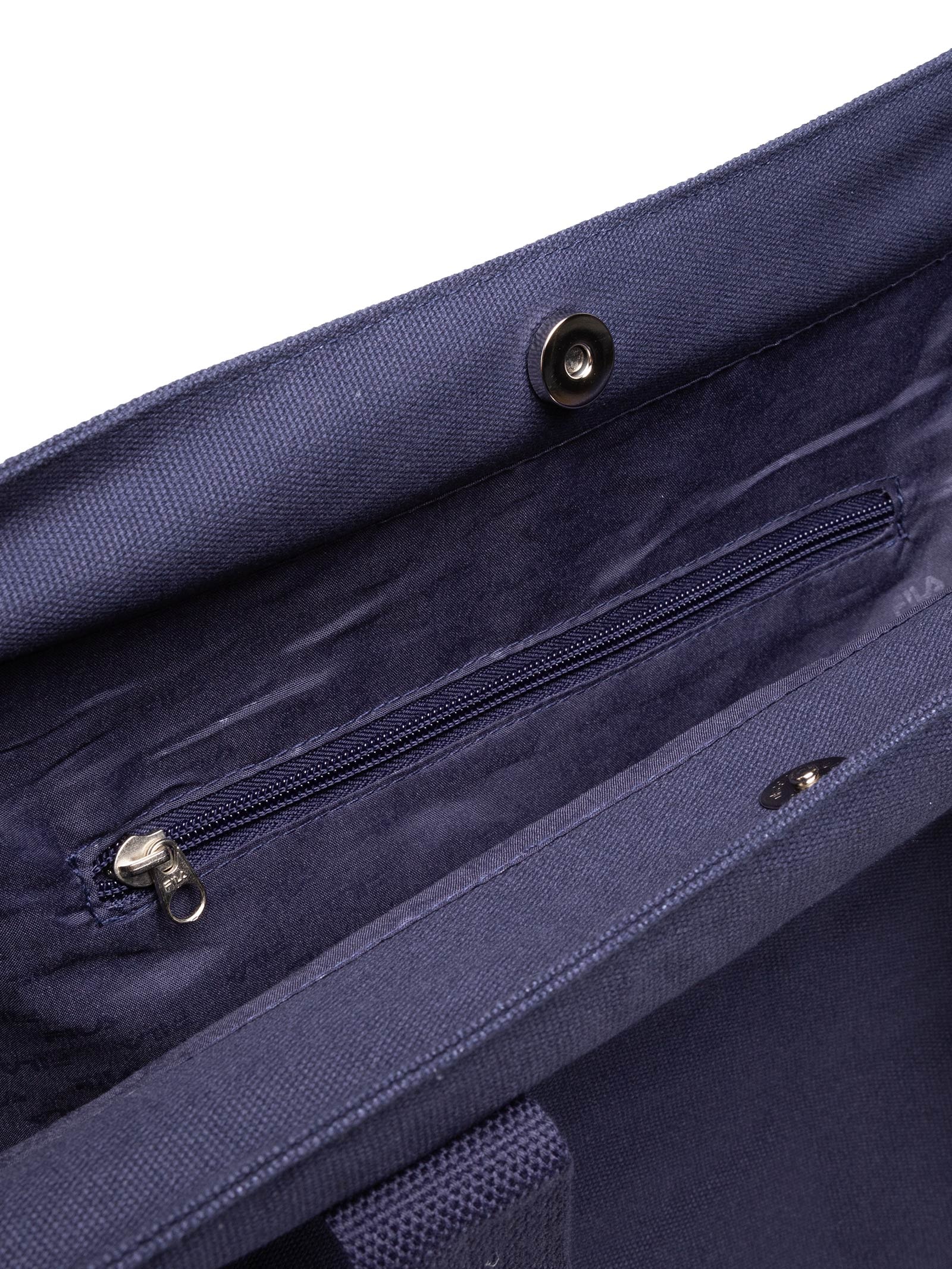 Bolsa Unissex Tote Cotton Azul Fila