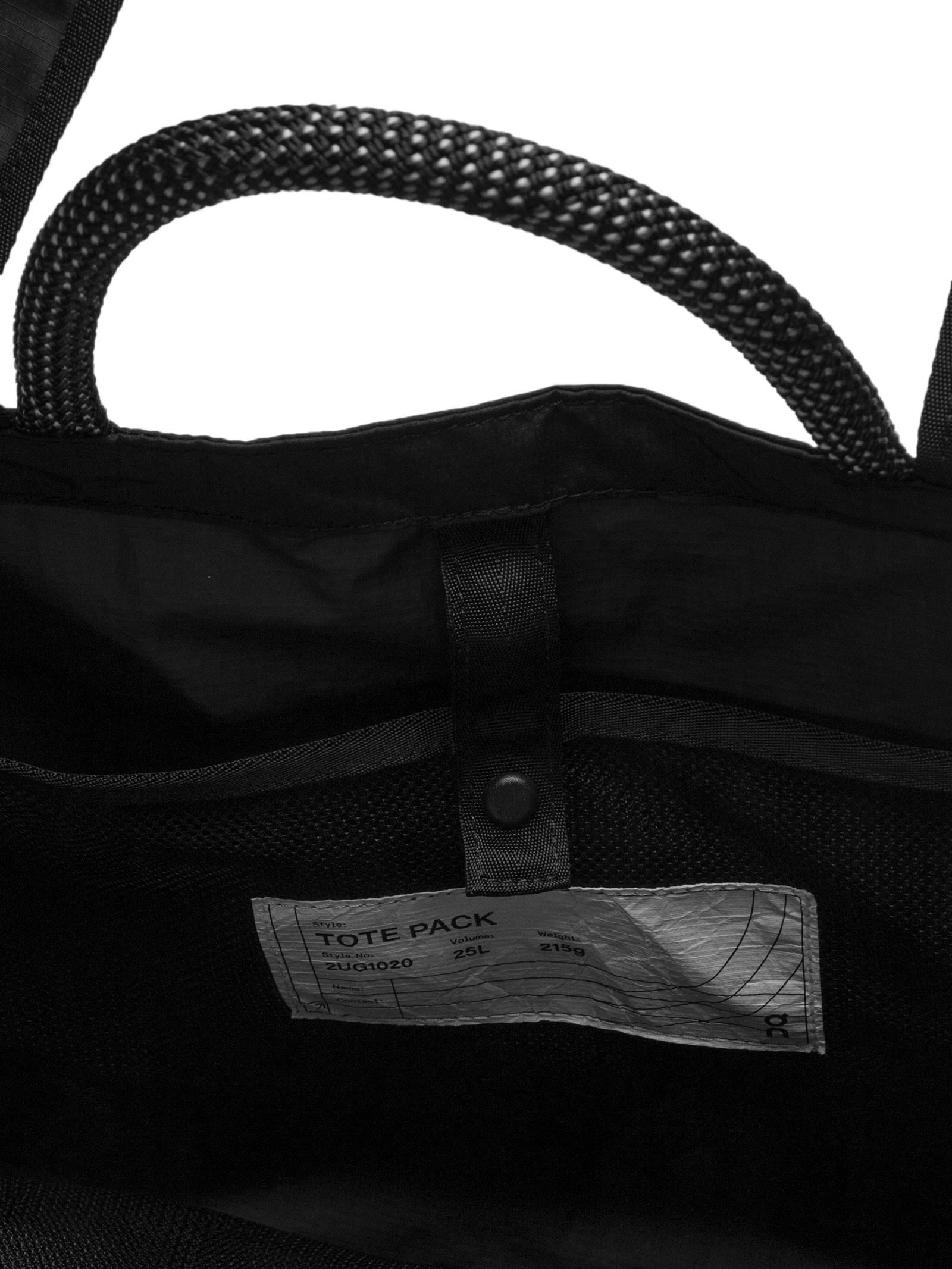 Bolsa Unissex Tote Pack 25L Preto On Running
