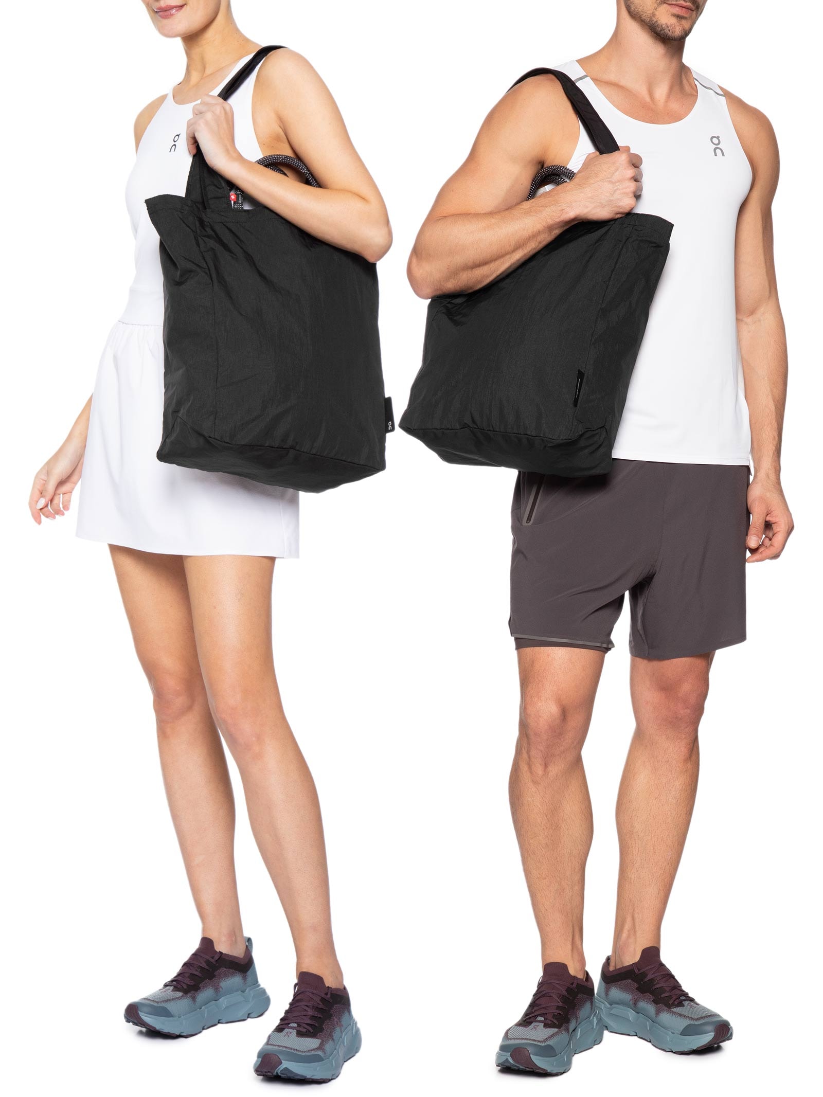 Bolsa Unissex Tote Pack 25L Preto On Running