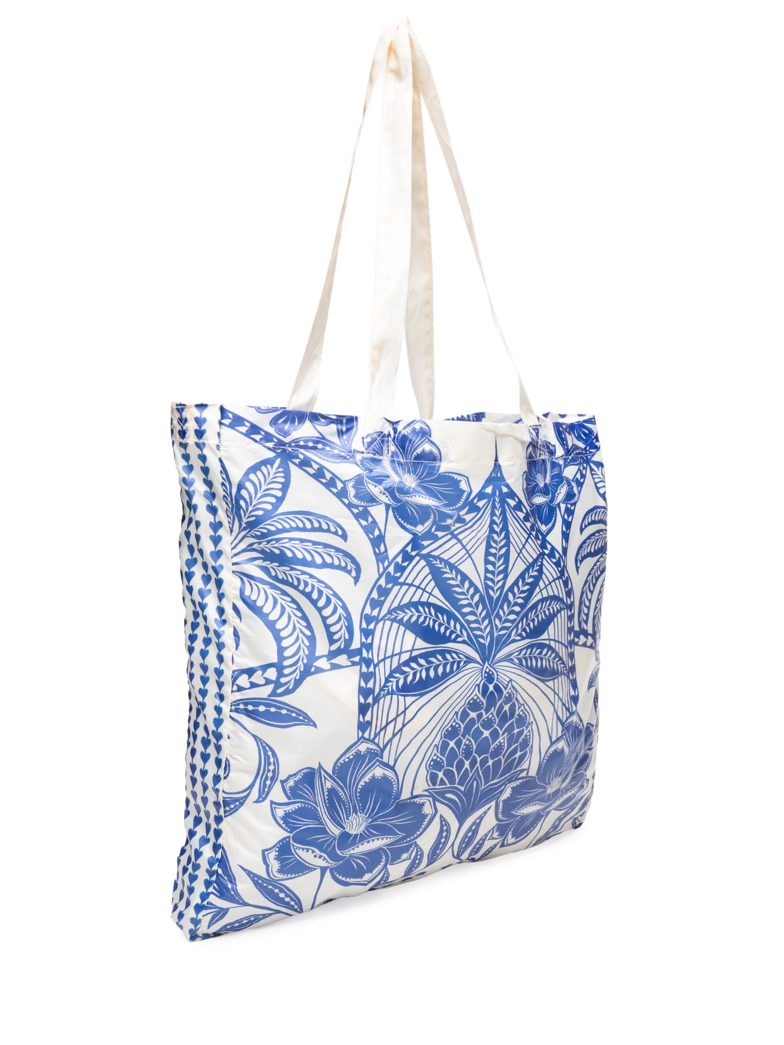 Bolsinha Feminina Me Leva Coqueiro De Flor Azul Farm Etc