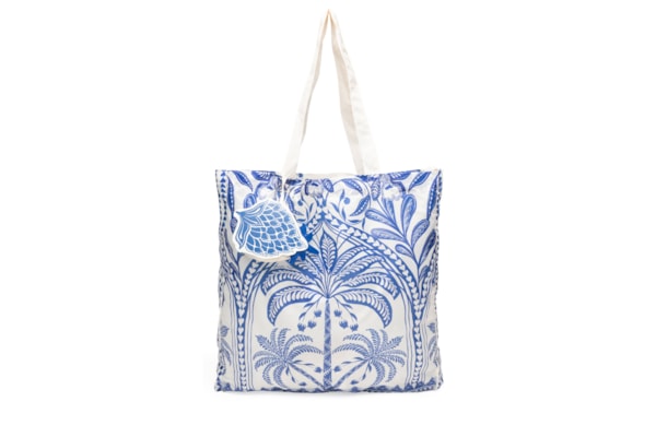 Bolsinha Feminina Me Leva Coqueiro De Flor - Azul