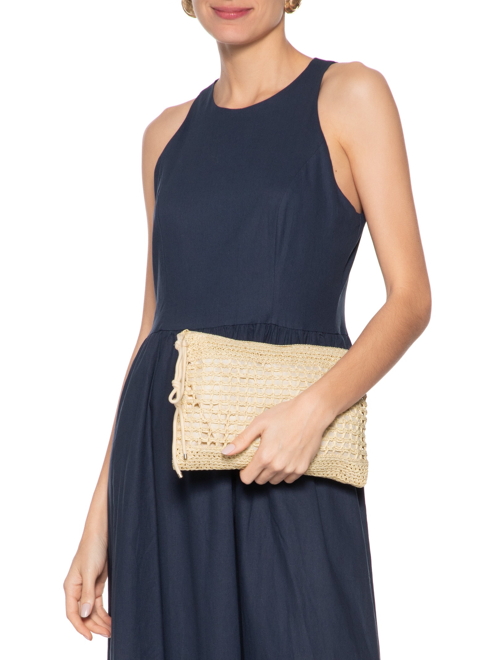 Bolsinha Feminina Mia Natural Bege Le Lis