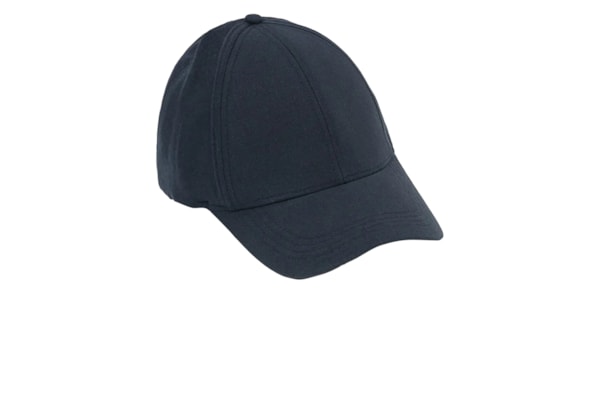 Boné Em Linho e Algodão - Azul