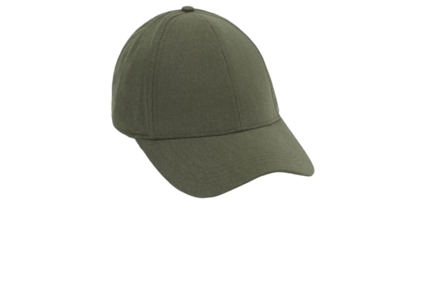 Boné Em Linho e Algodão - Verde