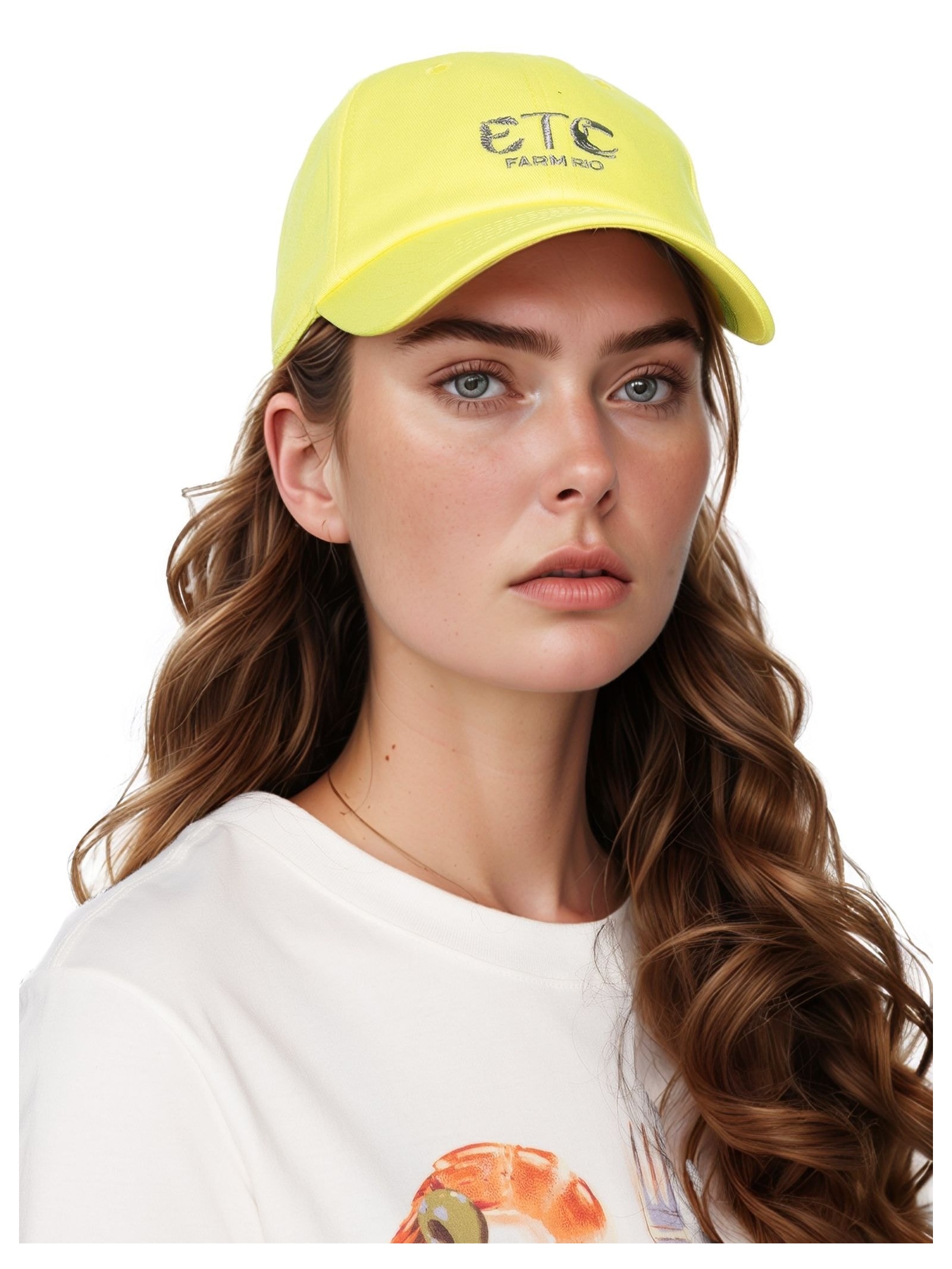 Boné Etc Feminino Amarelo Farm Etc