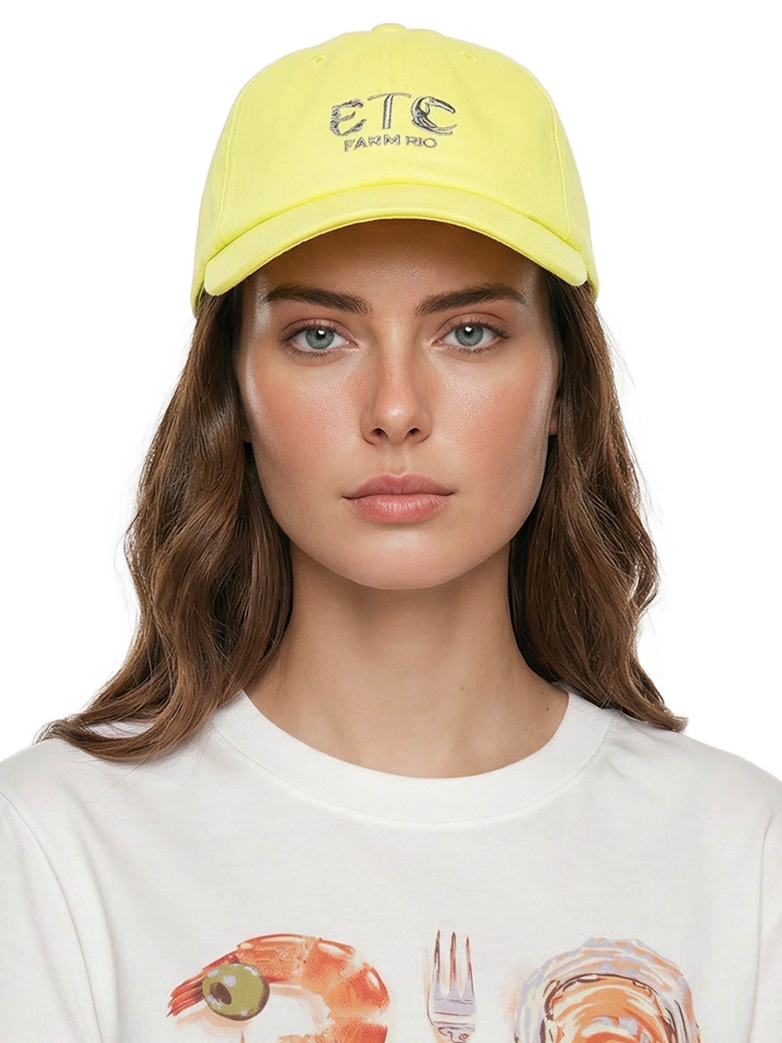 Boné Etc Feminino Amarelo Farm Etc