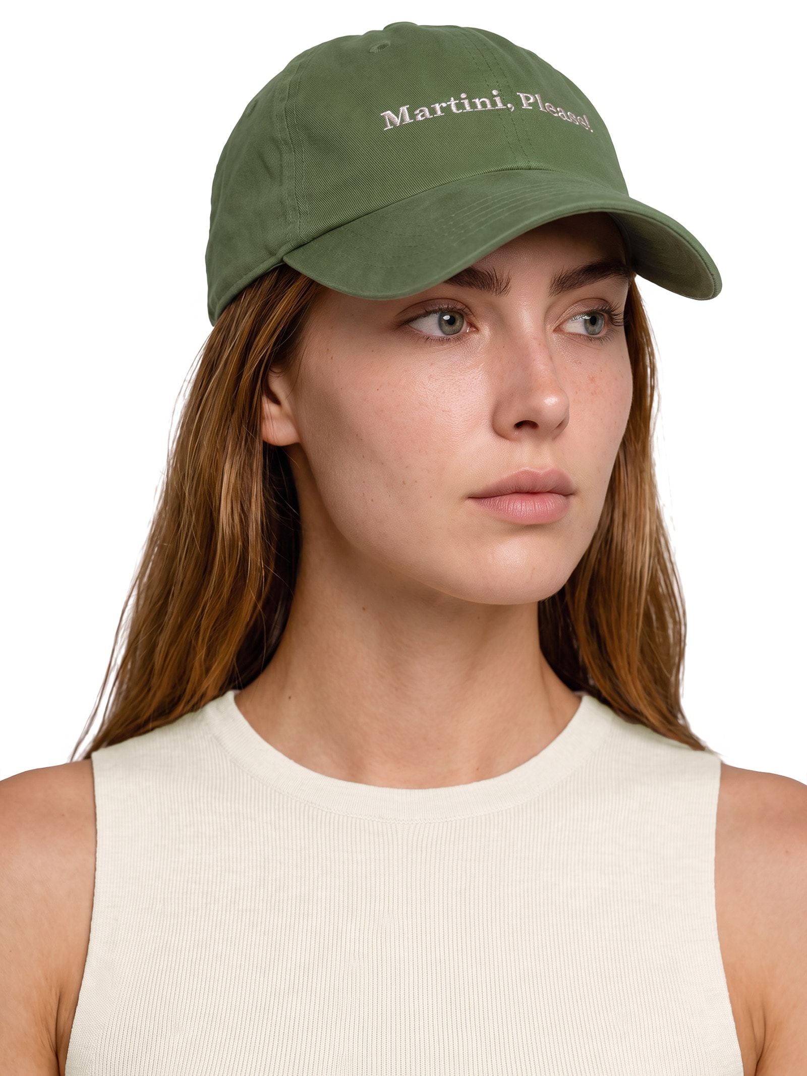 Boné Feminino Bordado Verde '2Essential