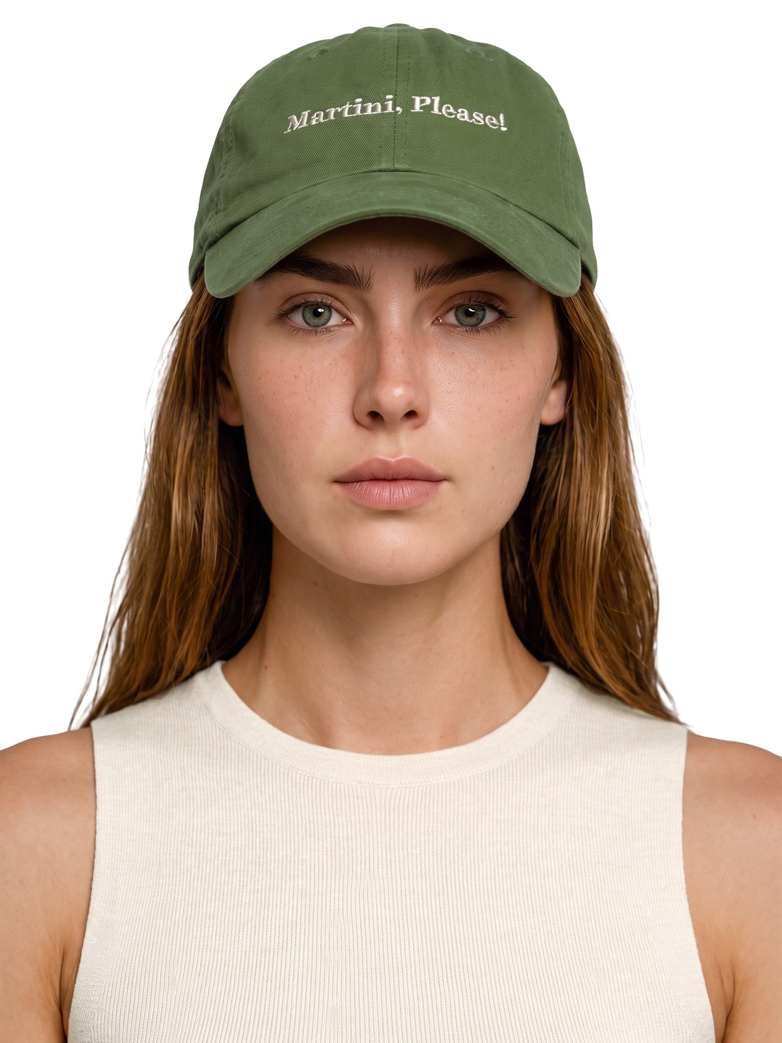 Boné Feminino Bordado Verde '2Essential
